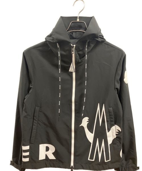 中古・古着通販】MONCLER (モンクレール) ロゴナイロンパーカー