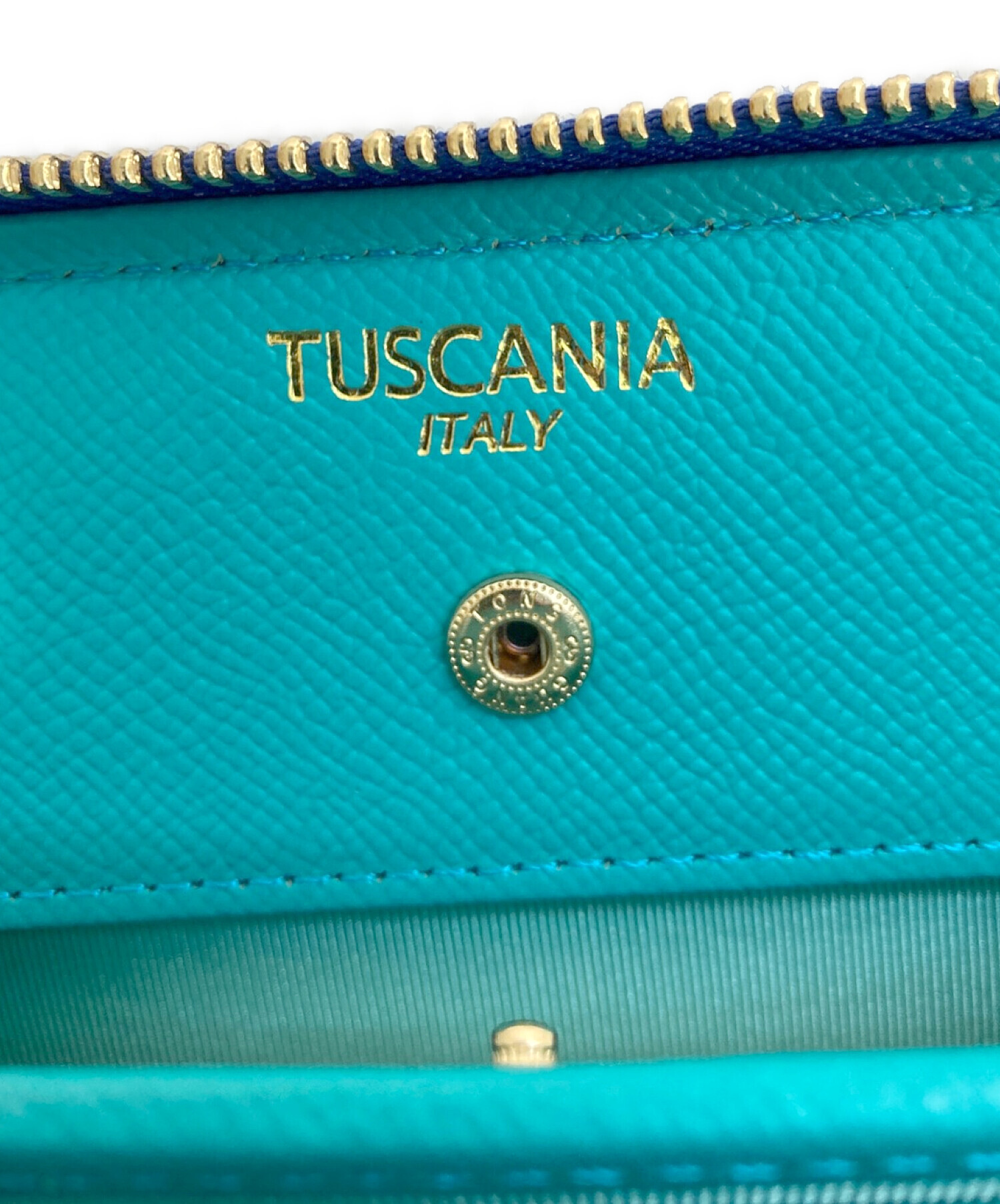 中古・古着通販】TUSCANIA (トゥスカーニア) 長財布 ブルー サイズ