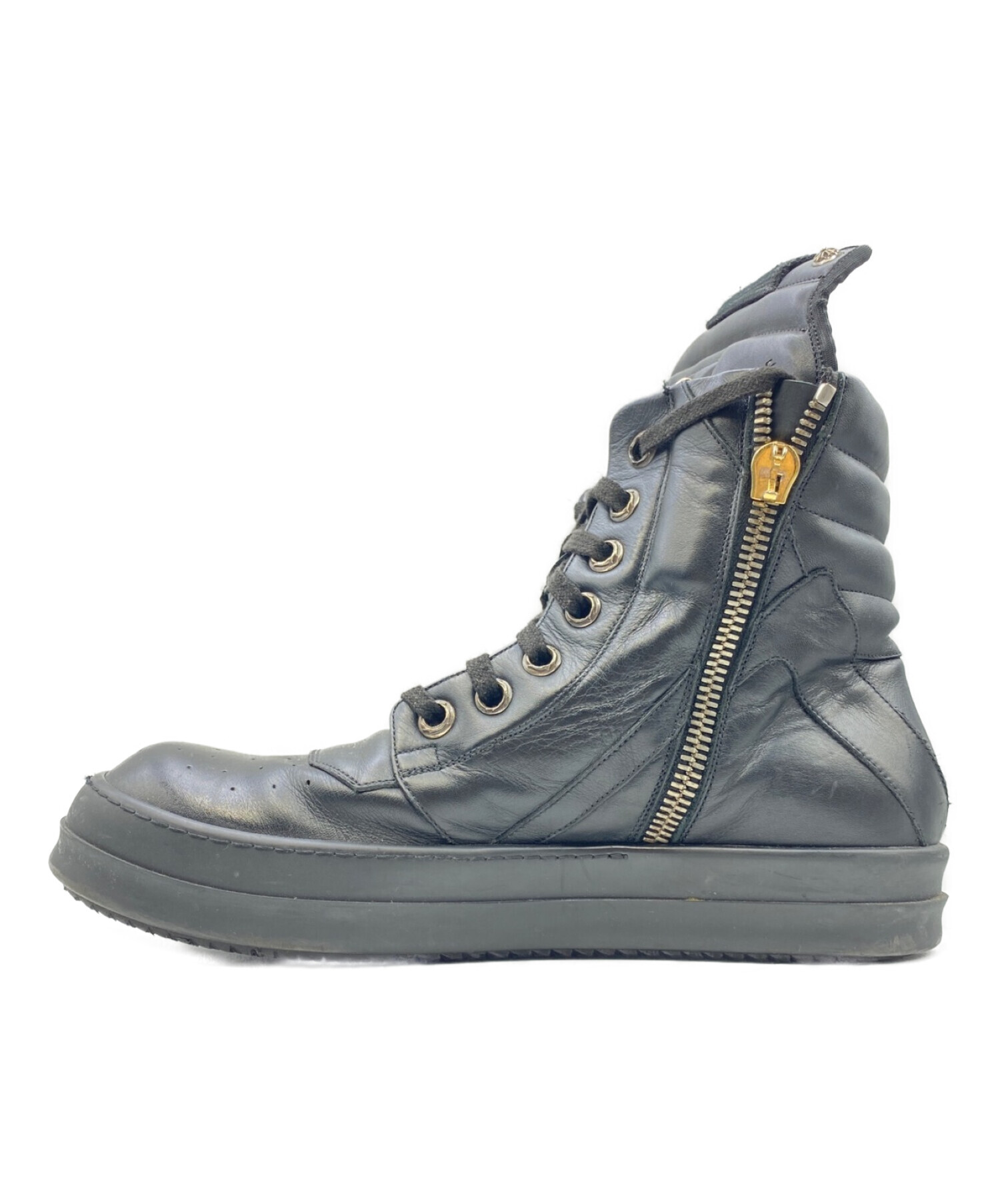 CHROME HEARTS (クロムハーツ) RICK OWENS (リック・オウエンス) GEOBASKET ブラック サイズ:SIZE 43