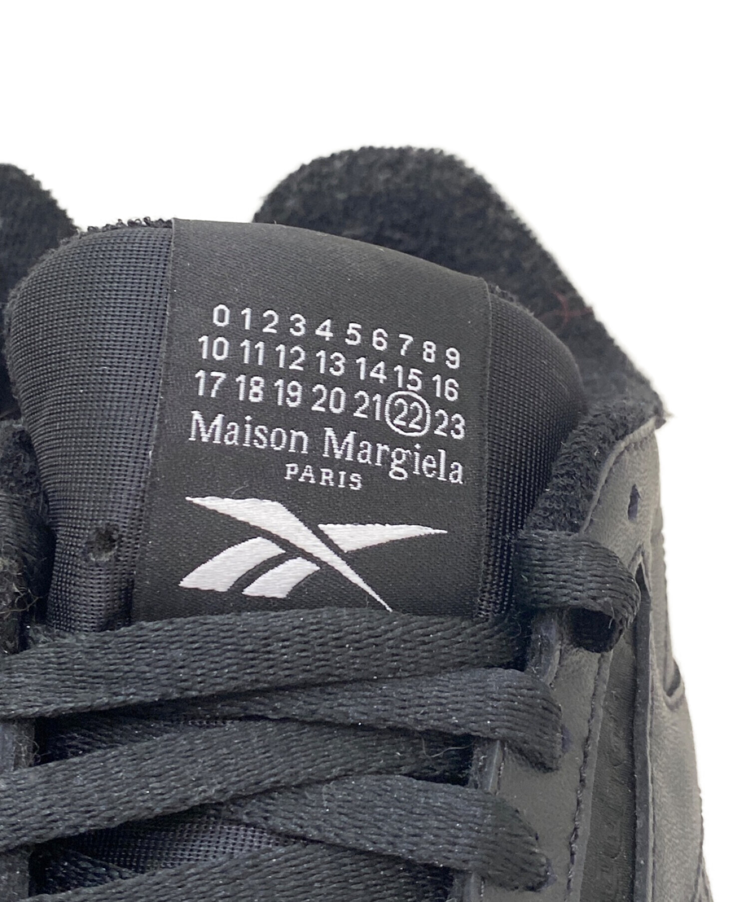 Maison Margiela × REEBOK (マルジェラ×リーボック) クラシック タビ TABI ブラック サイズ:25