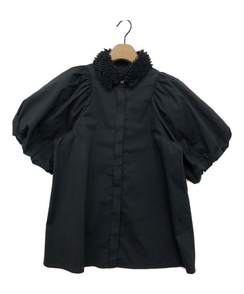 中古・古着通販】akiki (アキキ) arimatsu blouse ブラック サイズ:F