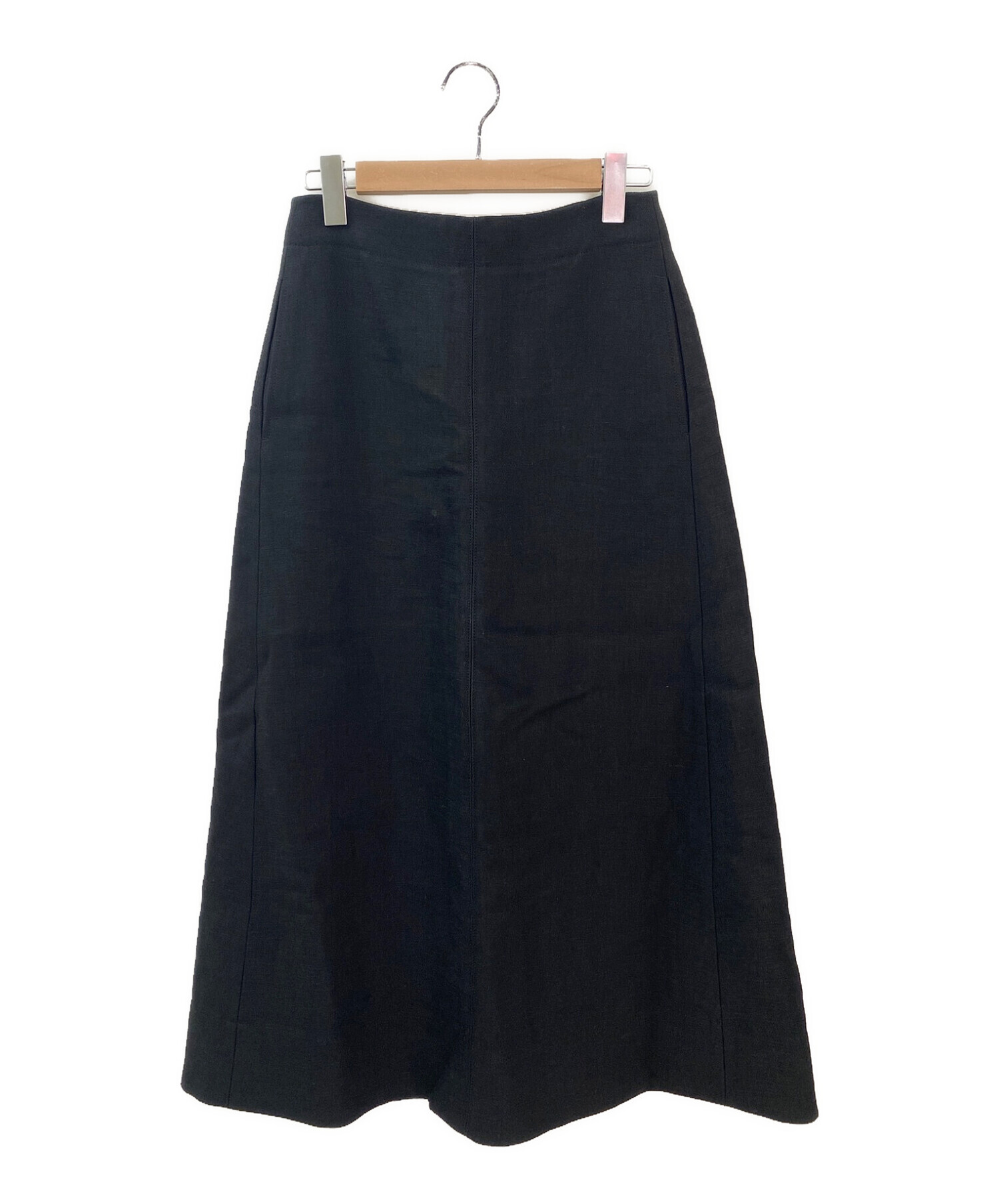 DRAWER (ドゥロワー) ロングスカート ブラック サイズ:36