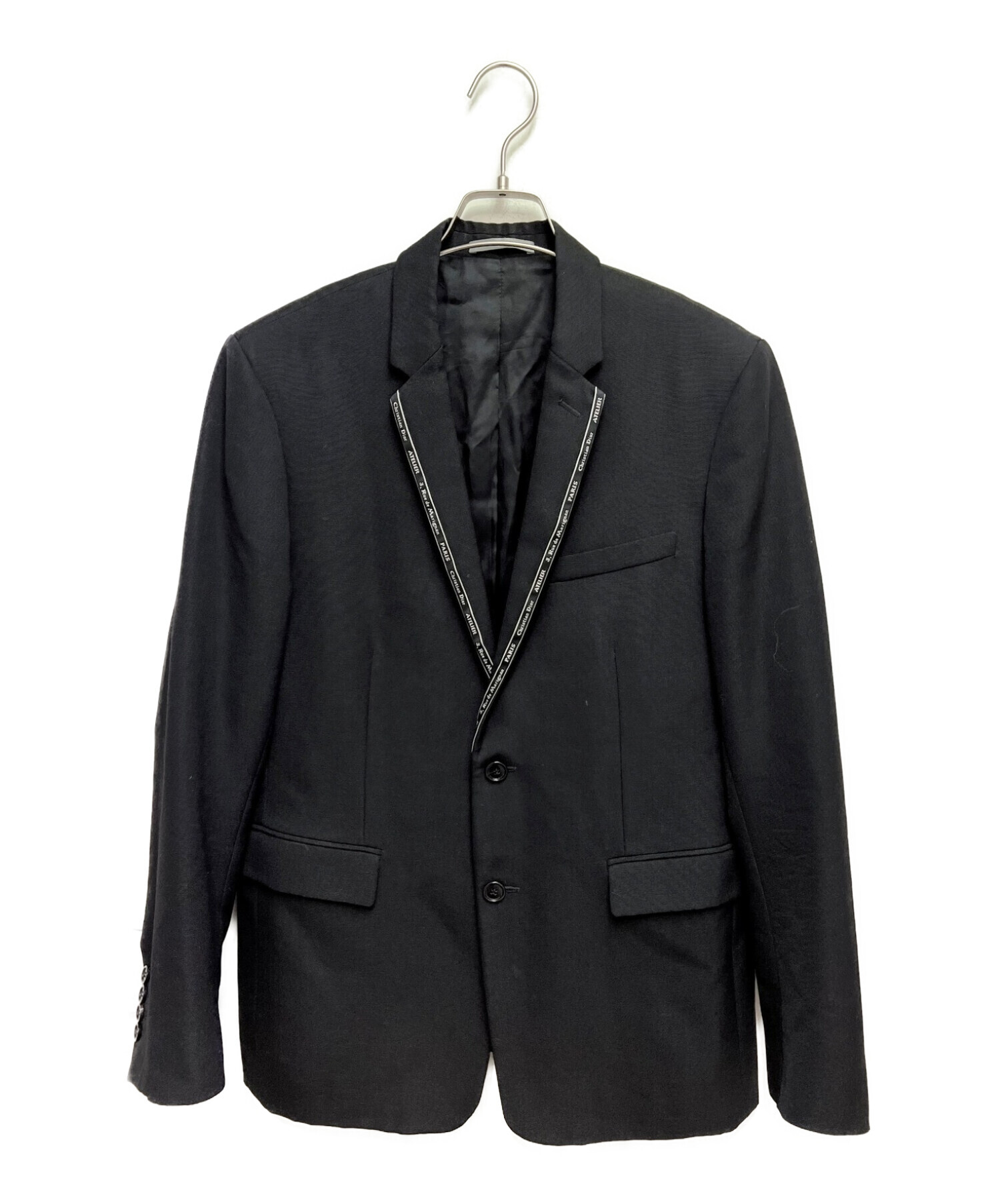 Dior (ディオール) ATELIERジャケット ブラック サイズ:48