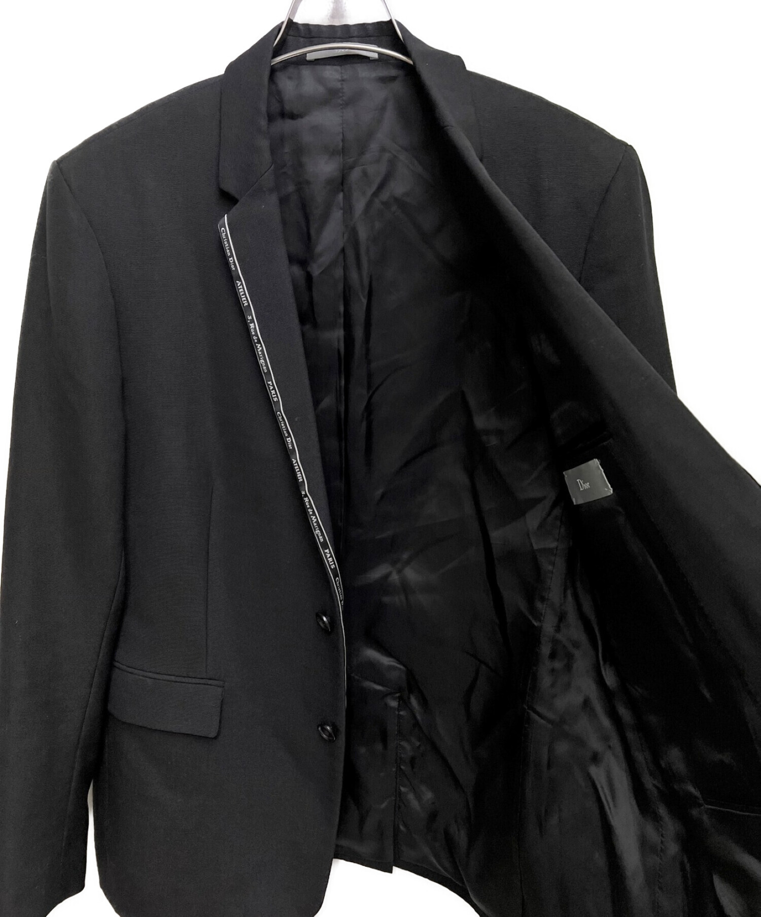 Dior (ディオール) ATELIERジャケット ブラック サイズ:48