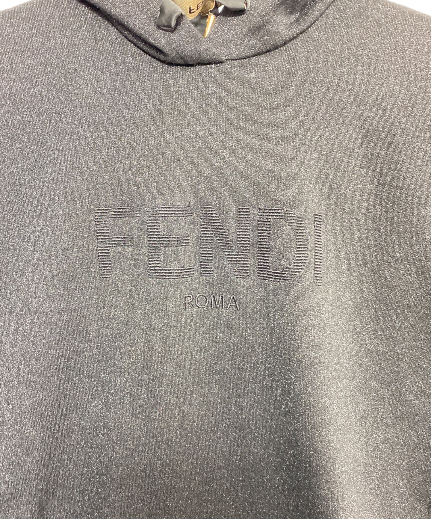 FENDI (フェンディ) パーカー ブラック サイズ:S