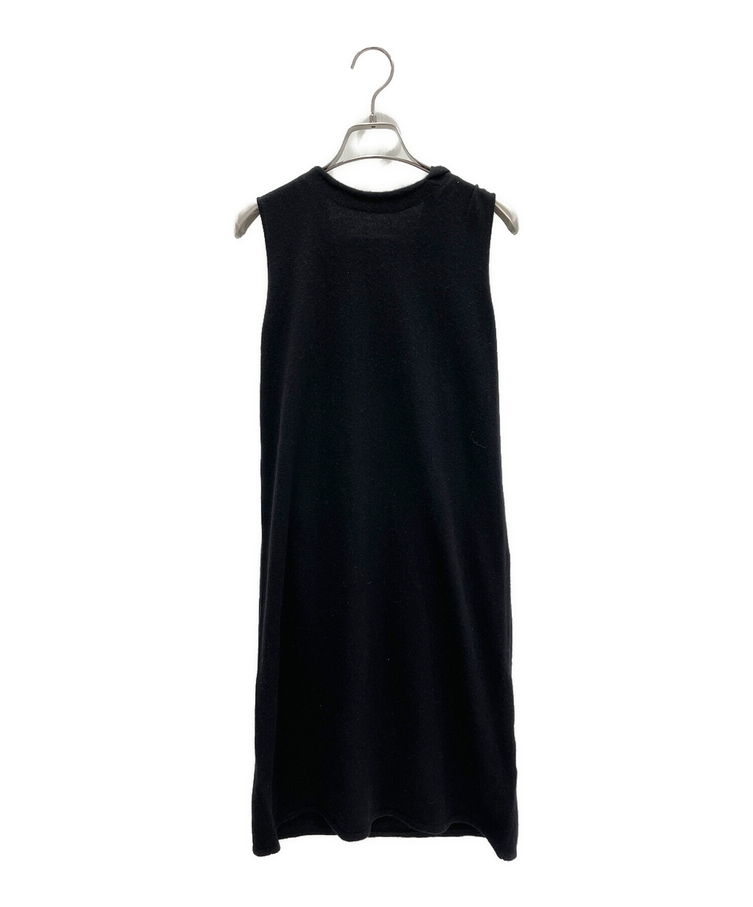MYLAN (マイラン) ケープニットドレス ブラック サイズ:FREE 未使用品