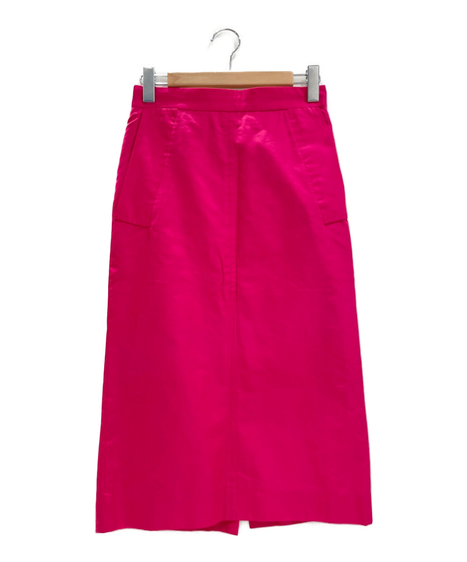 BLAMINK (ブラミンク) バックスリットタイトスカート ショッキングピンク サイズ:36
