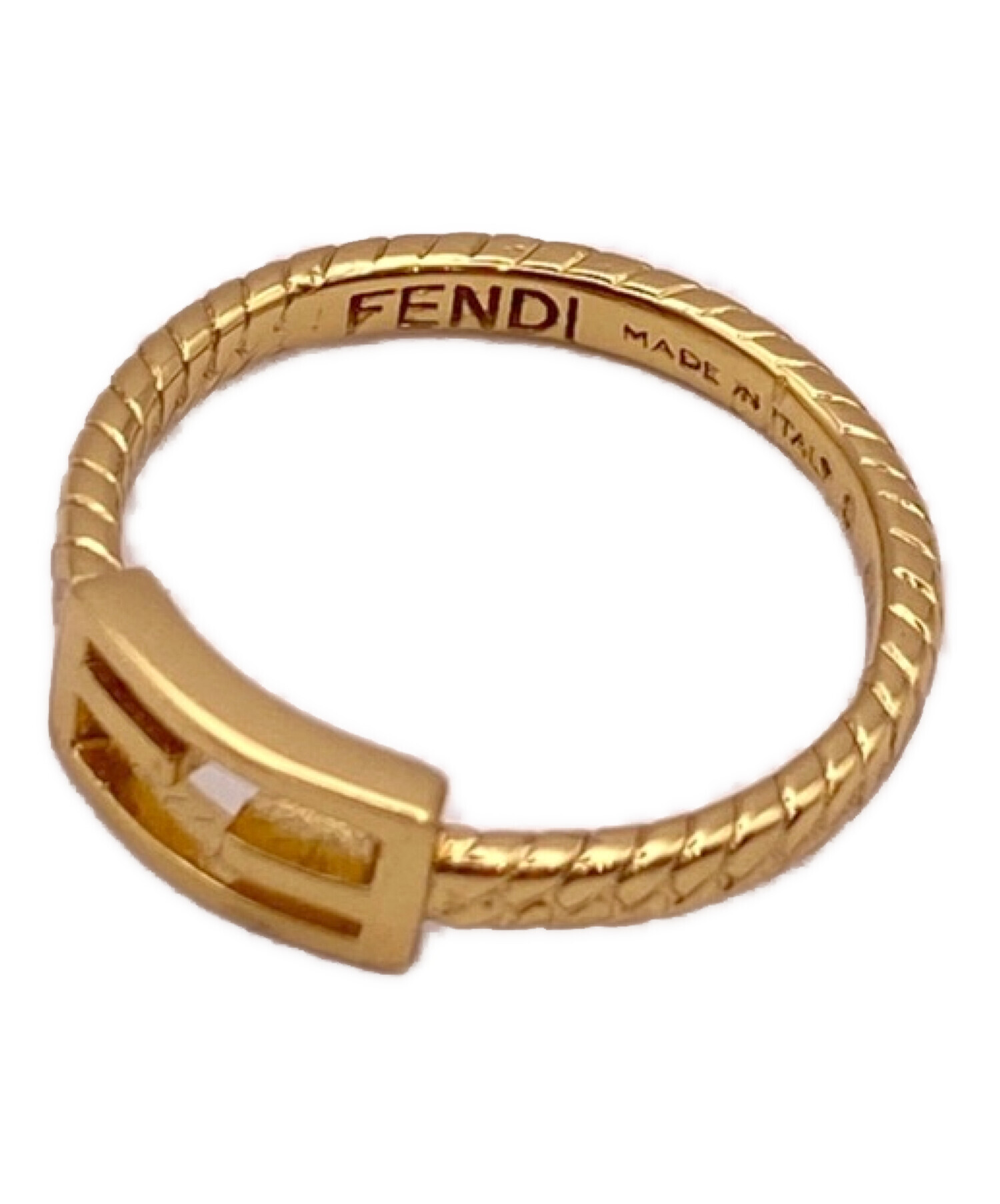 FENDI (フェンディ) バゲットリング サイズ:S