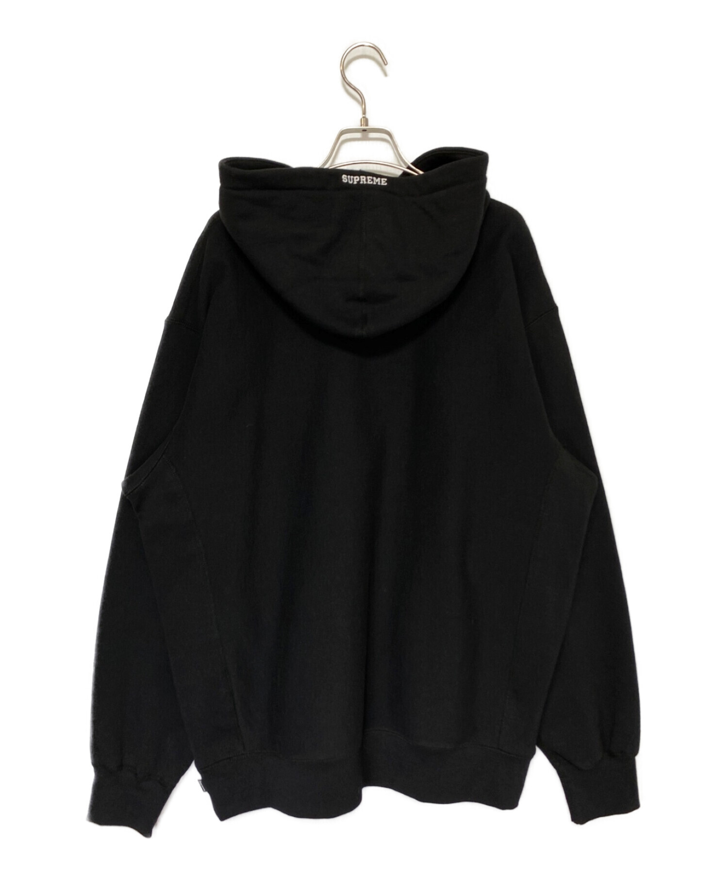 SUPREME (シュプリーム) S Logo Hooded Sweatshirt ブラック サイズ:L