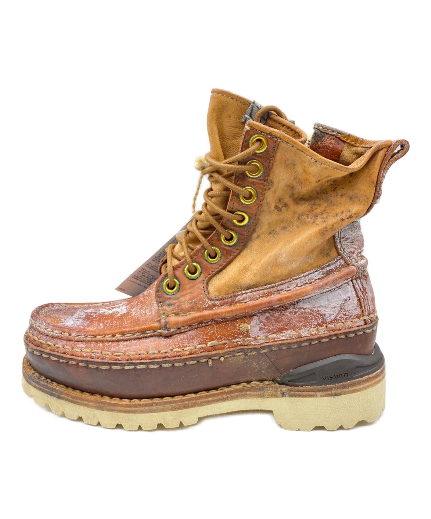 VISVIM (ビズビム) 泥染め ICT GRIZZLY BOOTS ブラウン サイズ:US8