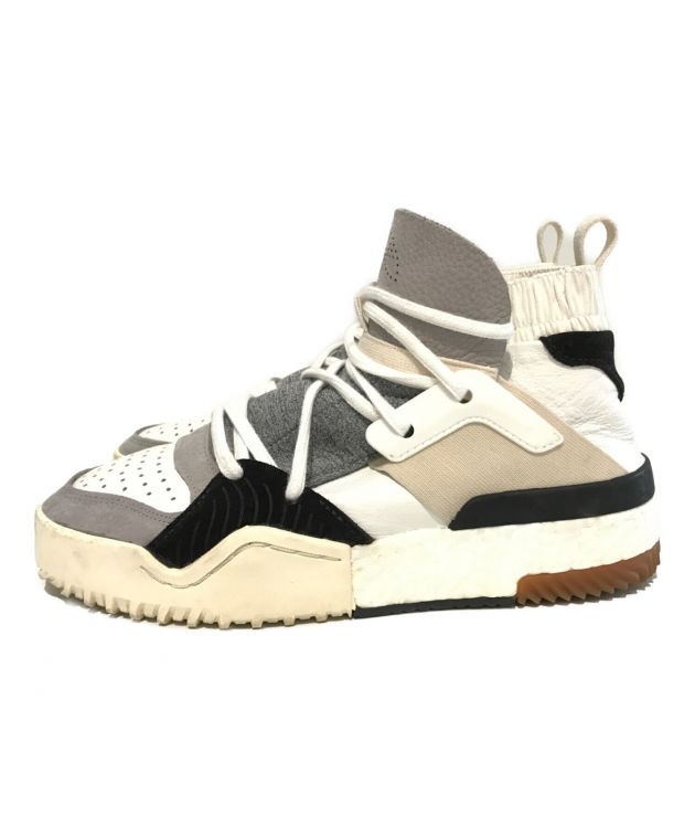 中古・古着通販】adidas×ALEXANDER WANG (アディダス×アレキサンダーワン) ハイカットスニーカー ホワイト×グレー×ブラック  サイズ:23.5｜ブランド・古着通販 トレファク公式【TREFAC FASHION】スマホサイト