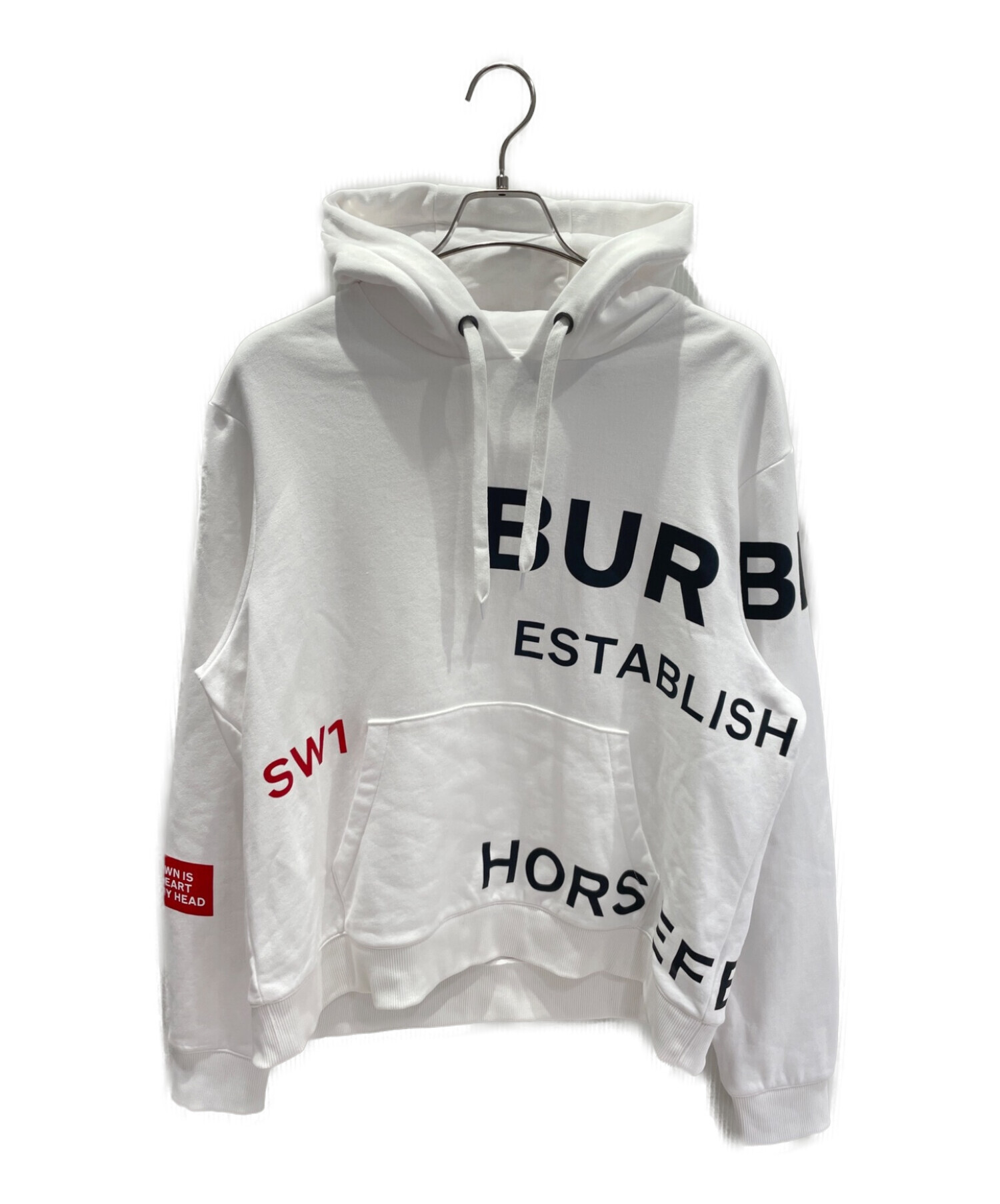 BURBERRYホースフェリーオーバーフーディ-