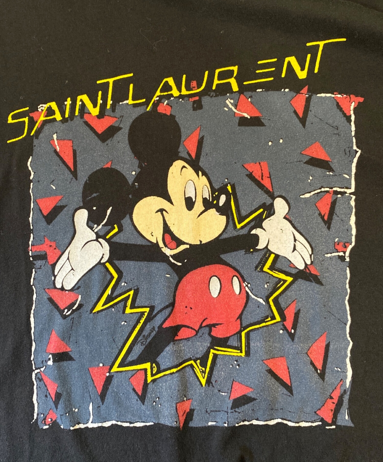 SAINT LAURENT PARIS サンローランパリ ×DISNEY ディズニー ミッキー