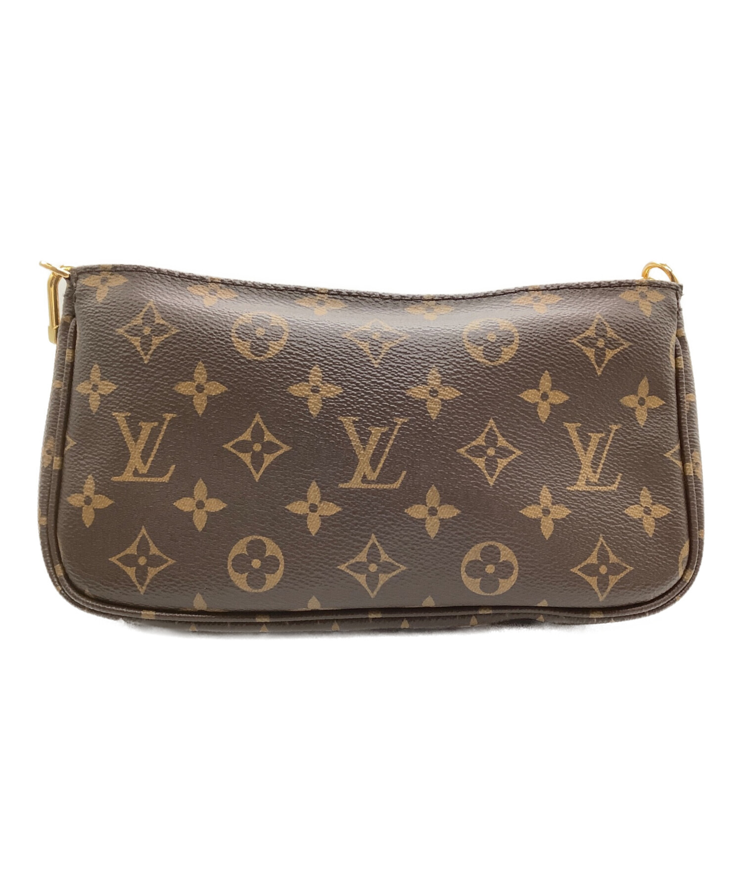 中古・古着通販】LOUIS VUITTON (ルイ ヴィトン) ミュルティ・ポシェットアクセソワール ブラウン｜ブランド・古着通販  トレファク公式【TREFAC FASHION】スマホサイト