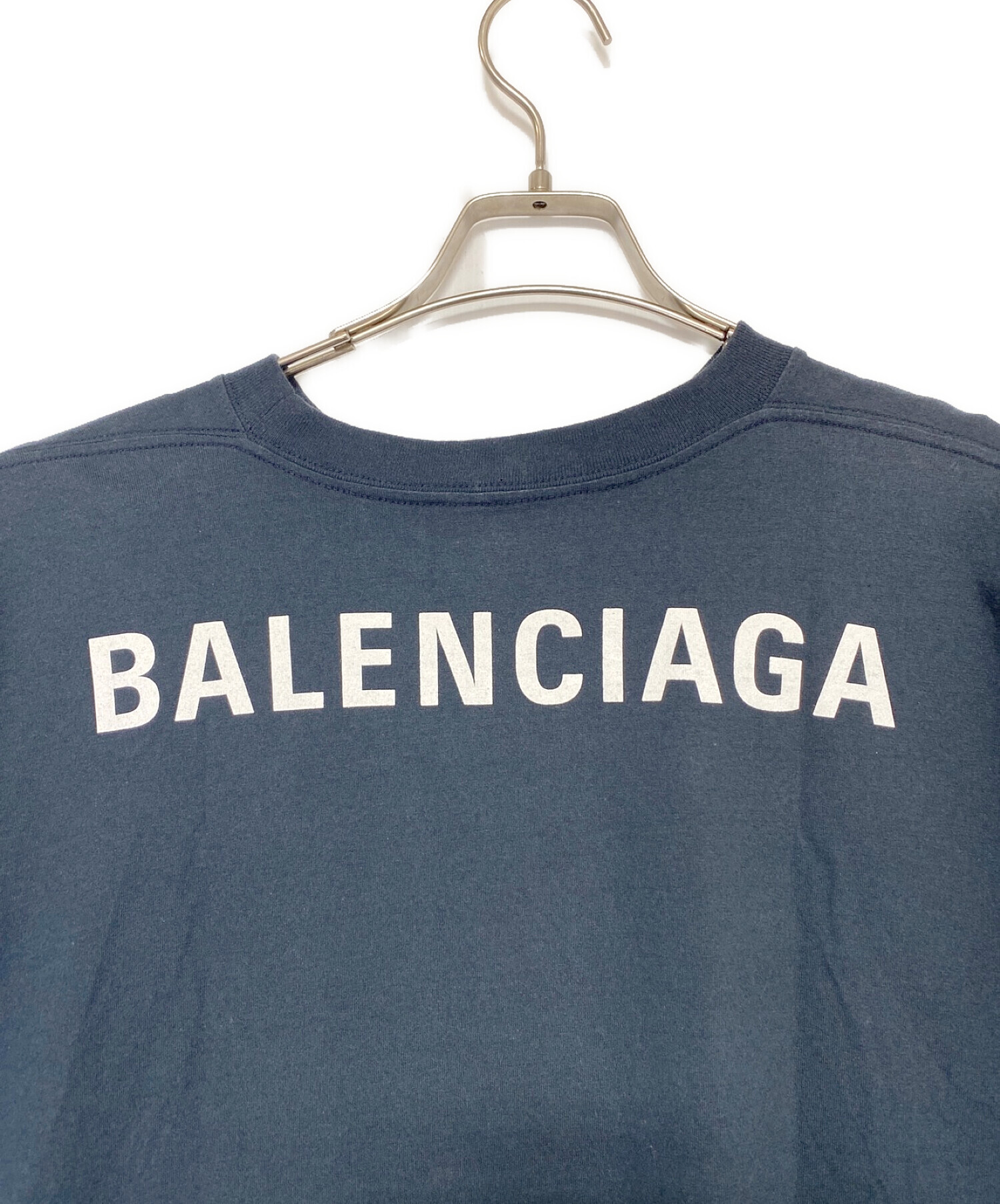 中古・古着通販】BALENCIAGA (バレンシアガ) バックロゴTシャツ