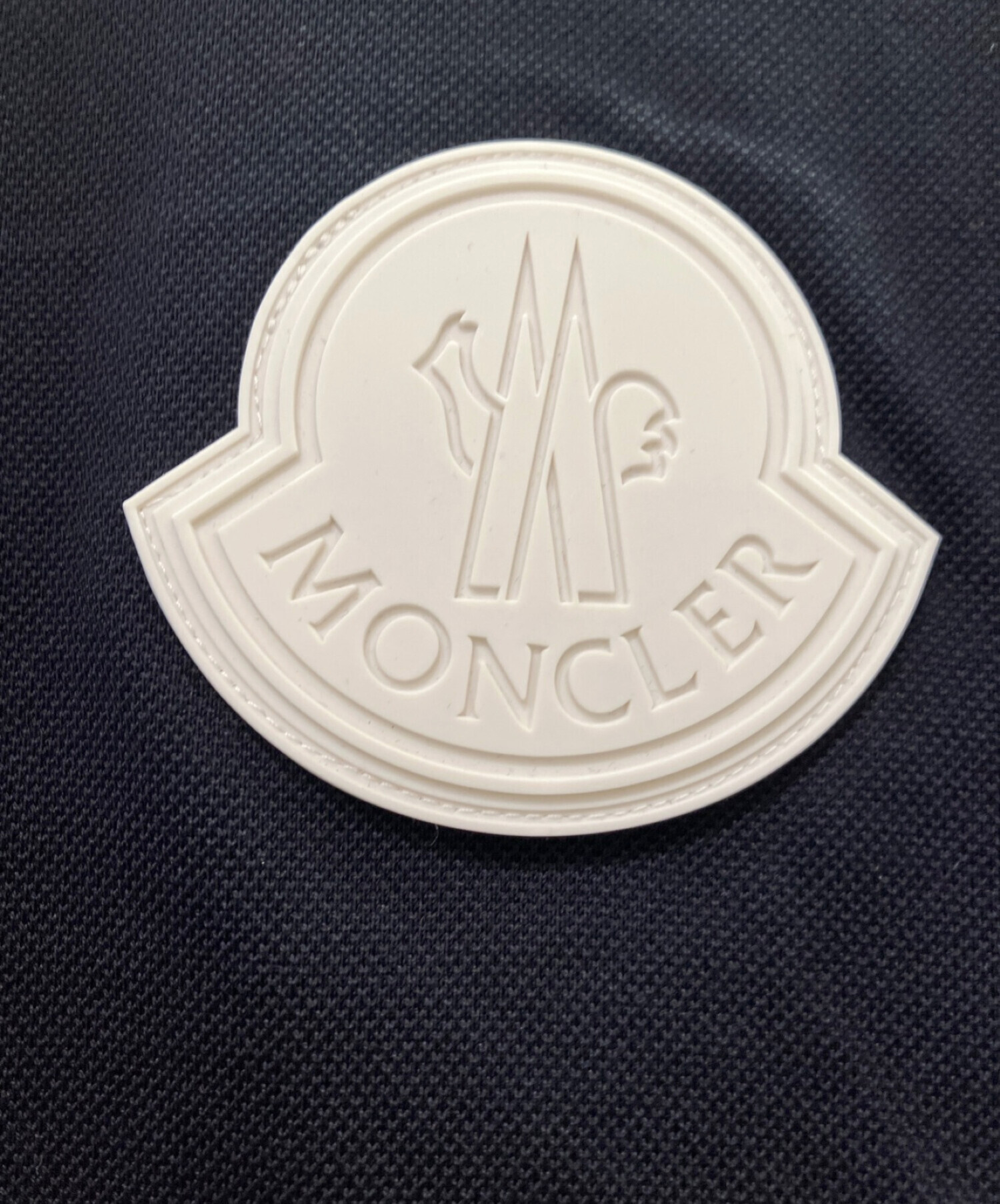 中古・古着通販】MONCLER (モンクレール) ラバーワッペンロゴ