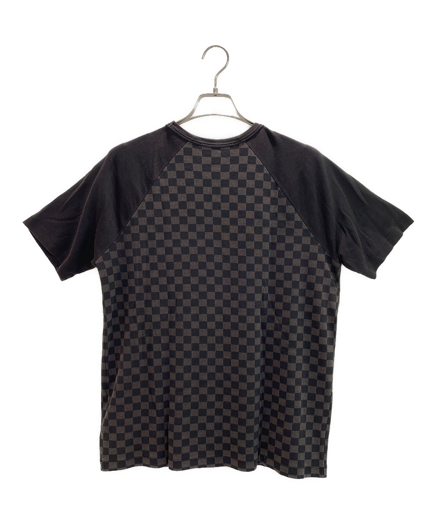 中古・古着通販】LOUIS VUITTON (ルイ ヴィトン) ダミエラグランTシャツ ブラック×グレー サイズ:L｜ブランド・古着通販  トレファク公式【TREFAC FASHION】スマホサイト