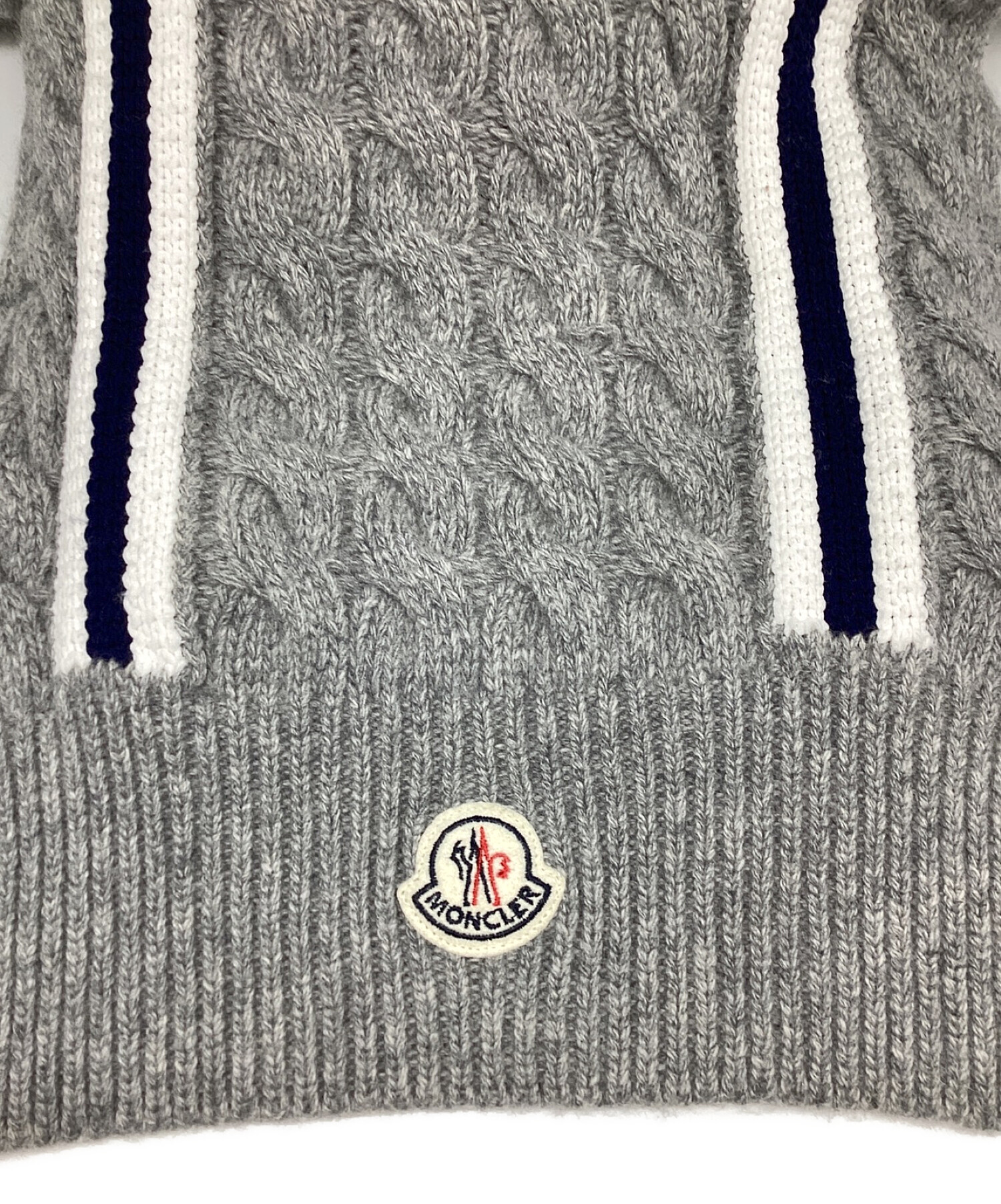 MONCLER (モンクレール) マフラー グレー