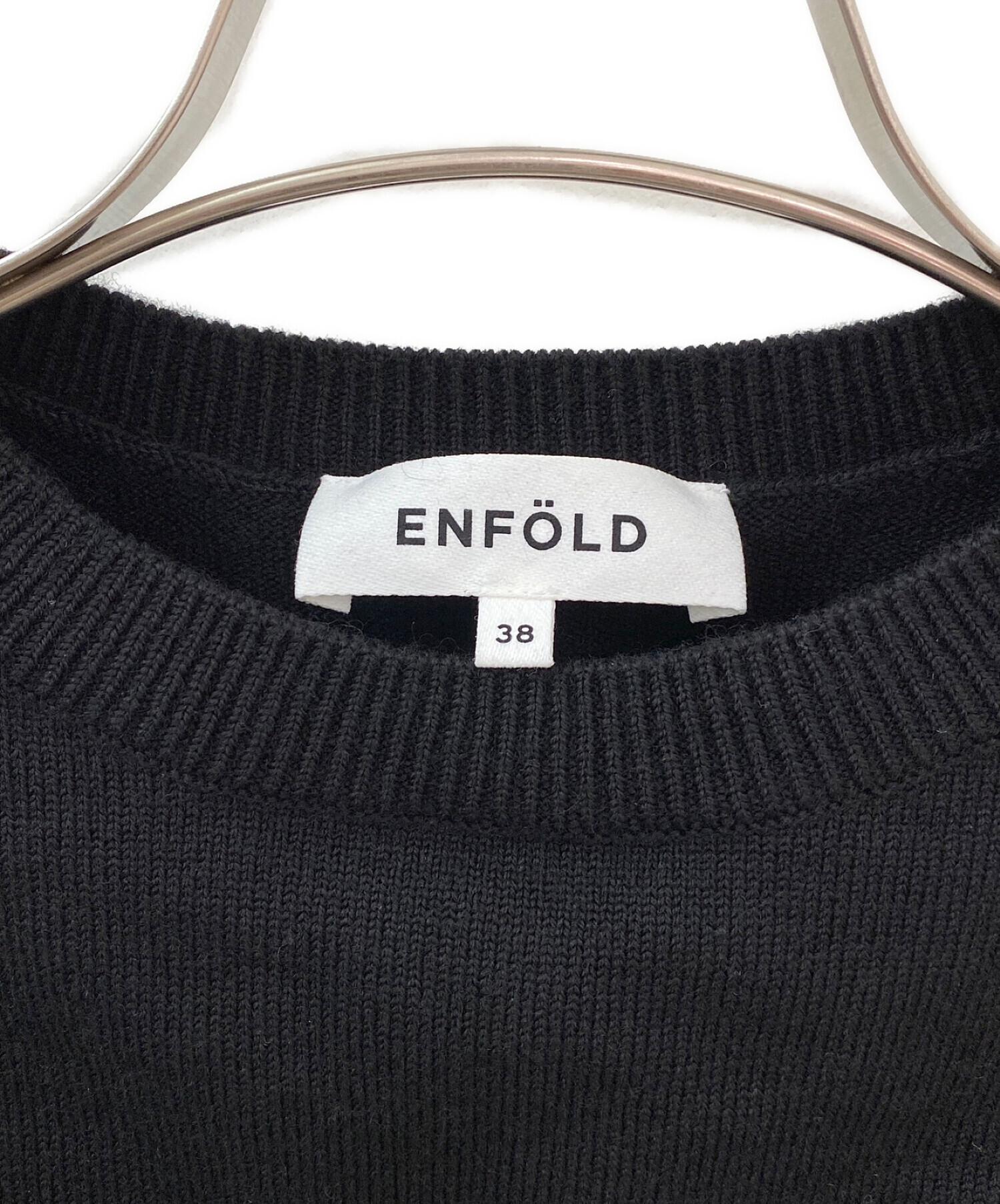 日本最大のブランド ENFOLD コンビネーションプルオーバー シャツ