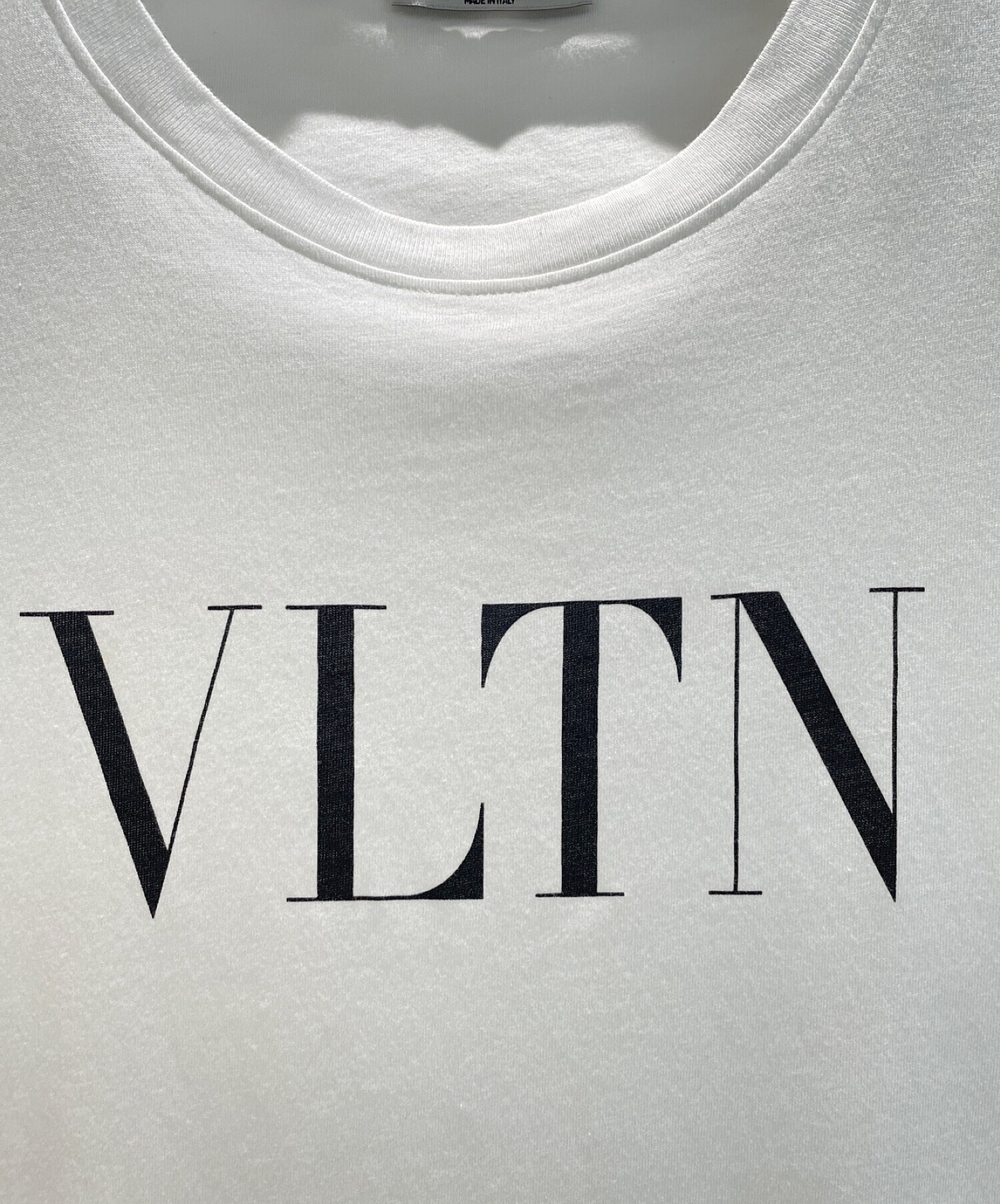 中古・古着通販】VALENTINO (ヴァレンティノ) VLTN ロゴクルーネック T