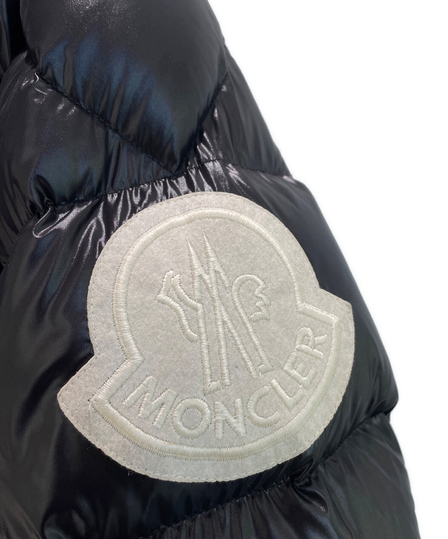 MONCLER (モンクレール) DERVAUX GIUBBOTTO ブラック×イエロー サイズ:1