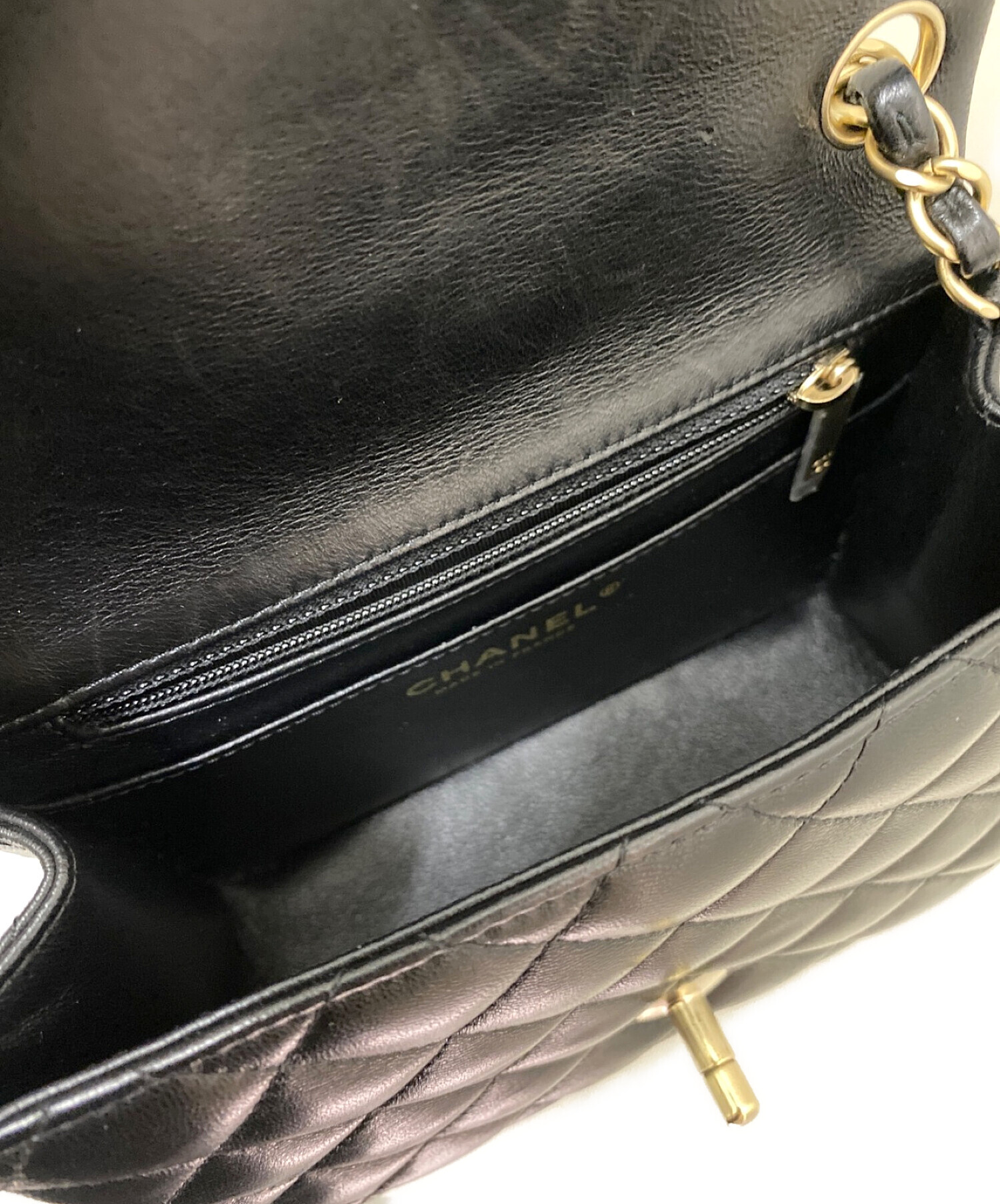 中古・古着通販】CHANEL (シャネル) ミニマトラッセ ブラック サイズ