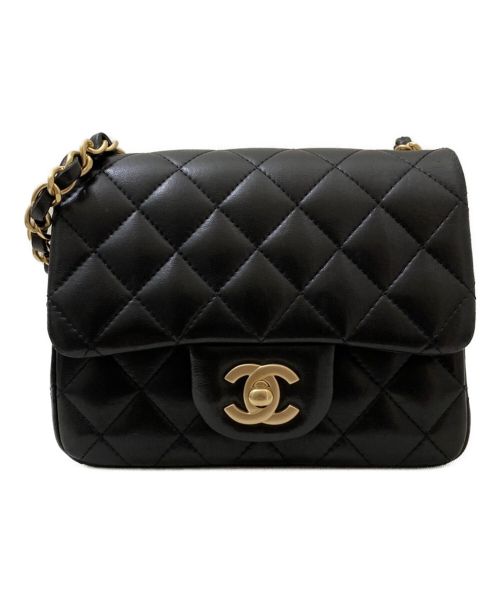 【中古・古着通販】CHANEL (シャネル) ミニマトラッセ ブラック