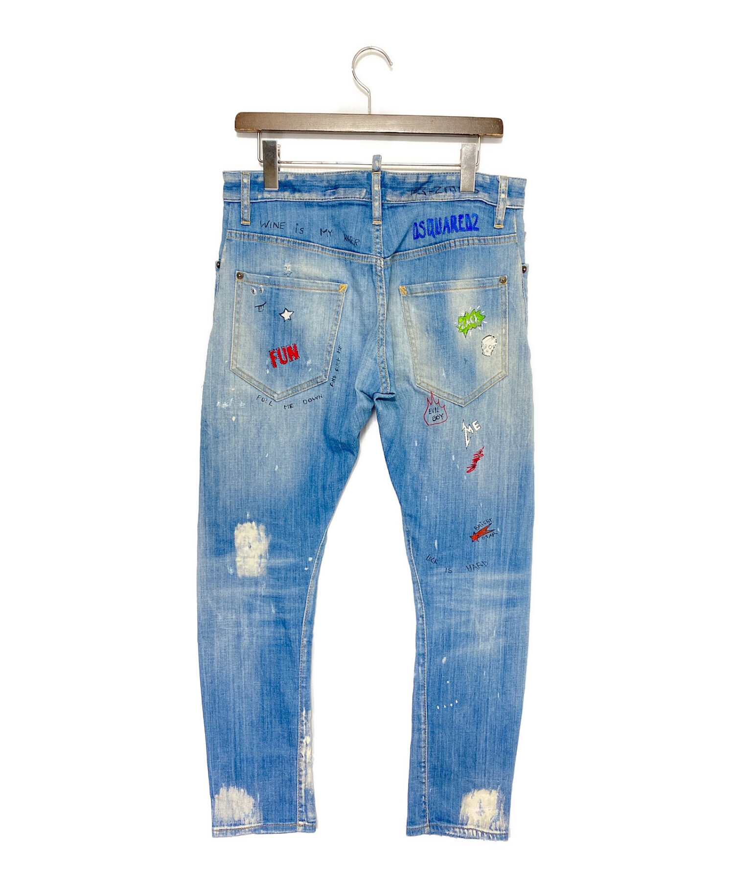 DSQUARED2 (ディースクエアード) Sexy Twist Jean インディゴ サイズ:SIZE 48