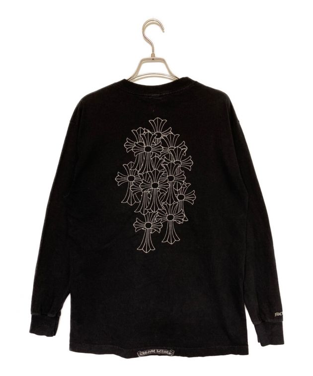 中古・古着通販】CHROME HEARTS (クロムハーツ) ポケットロングスリーブTシャツ ブラック サイズ:M｜ブランド・古着通販  トレファク公式【TREFAC FASHION】スマホサイト