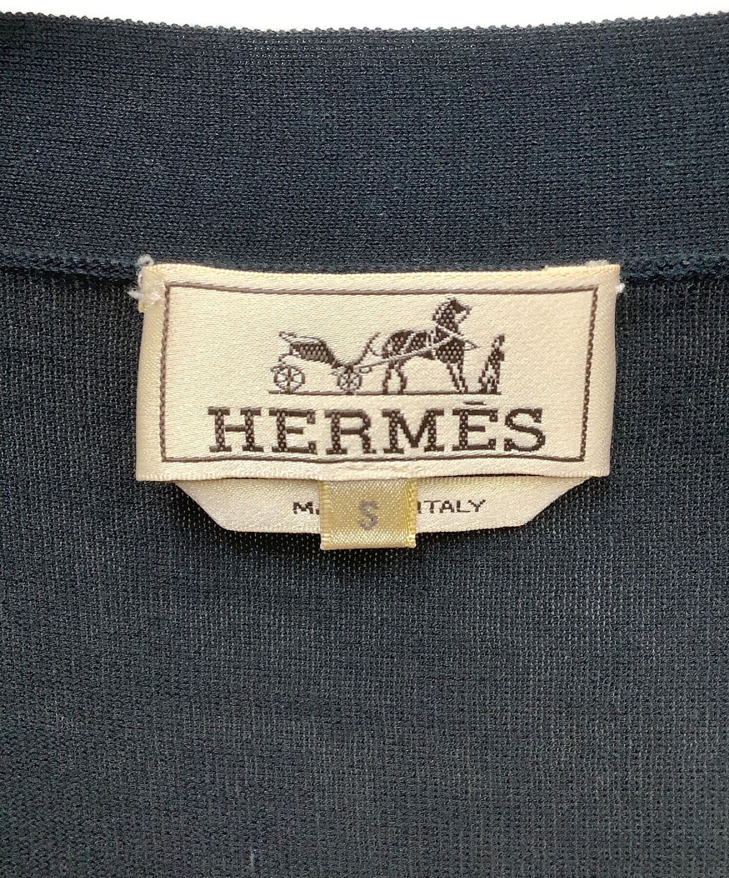 br>HERMES エルメス/シルクカーディガン/M/エルメス/Cランク/05【中古】 透かし