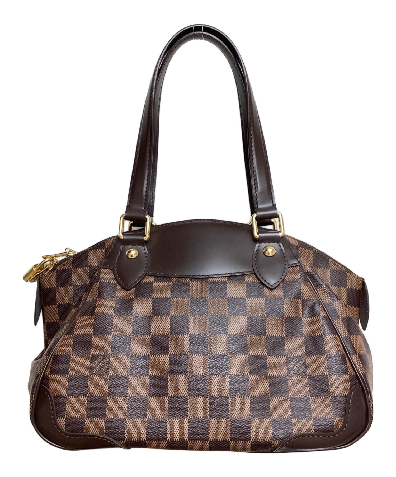 中古・古着通販】LOUIS VUITTON (ルイ ヴィトン) ヴェローナPM/ダミエハンドバッグ ブラウン サイズ:PM｜ブランド・古着通販  トレファク公式【TREFAC FASHION】スマホサイト