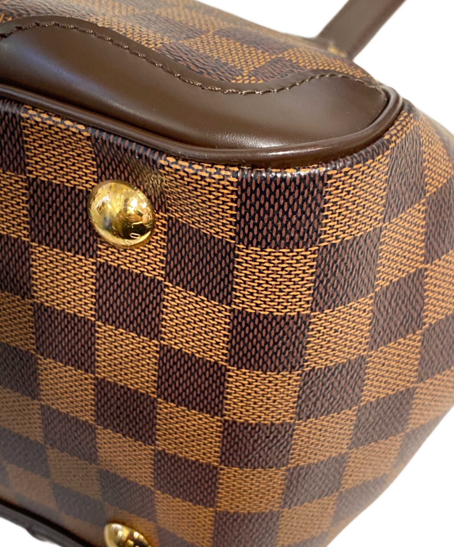 中古・古着通販】LOUIS VUITTON (ルイ ヴィトン) ヴェローナPM/ダミエハンドバッグ ブラウン サイズ:PM｜ブランド・古着通販  トレファク公式【TREFAC FASHION】スマホサイト