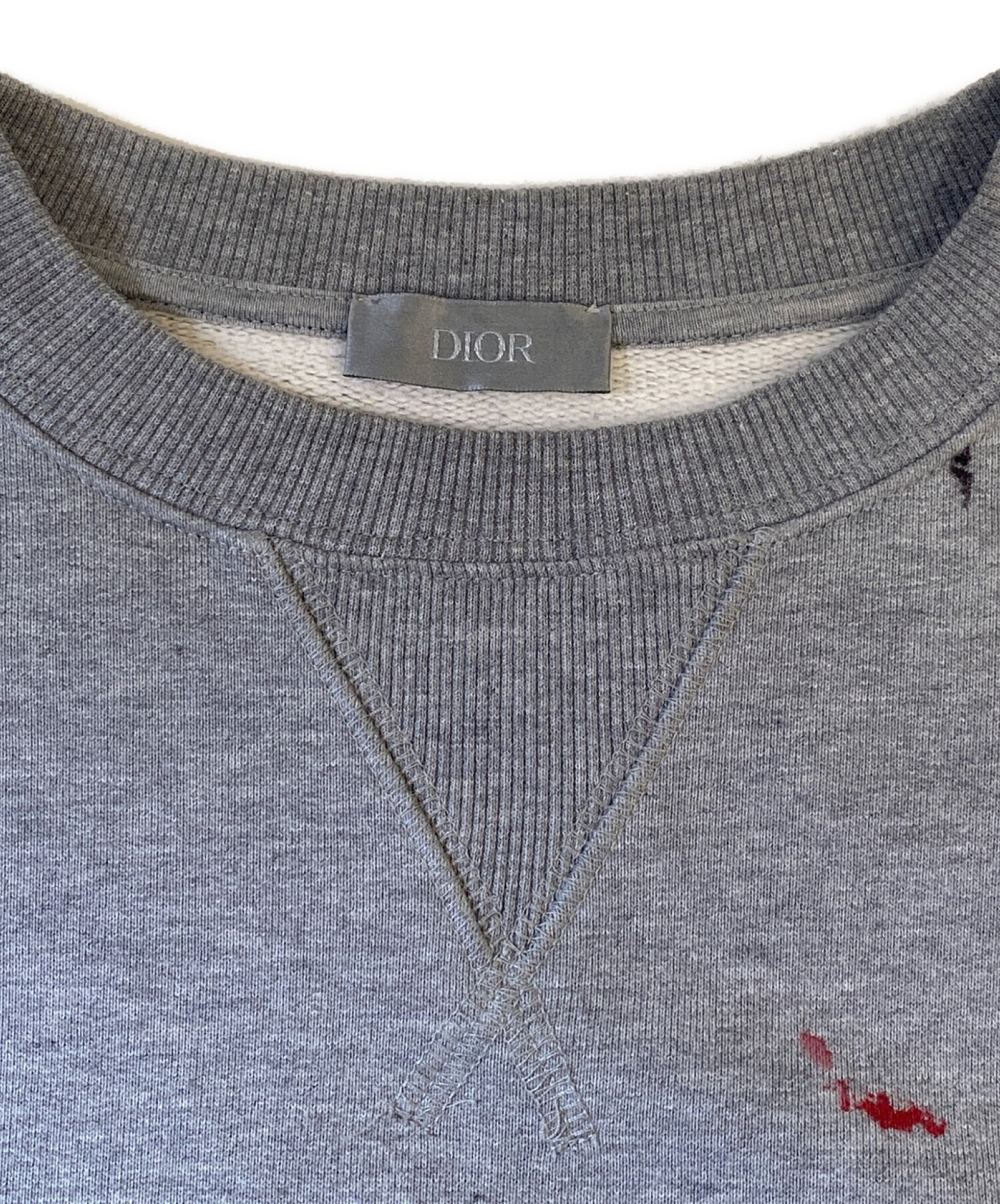 中古・古着通販】DIOR HOMME (ディオール オム) ペイントスウェット