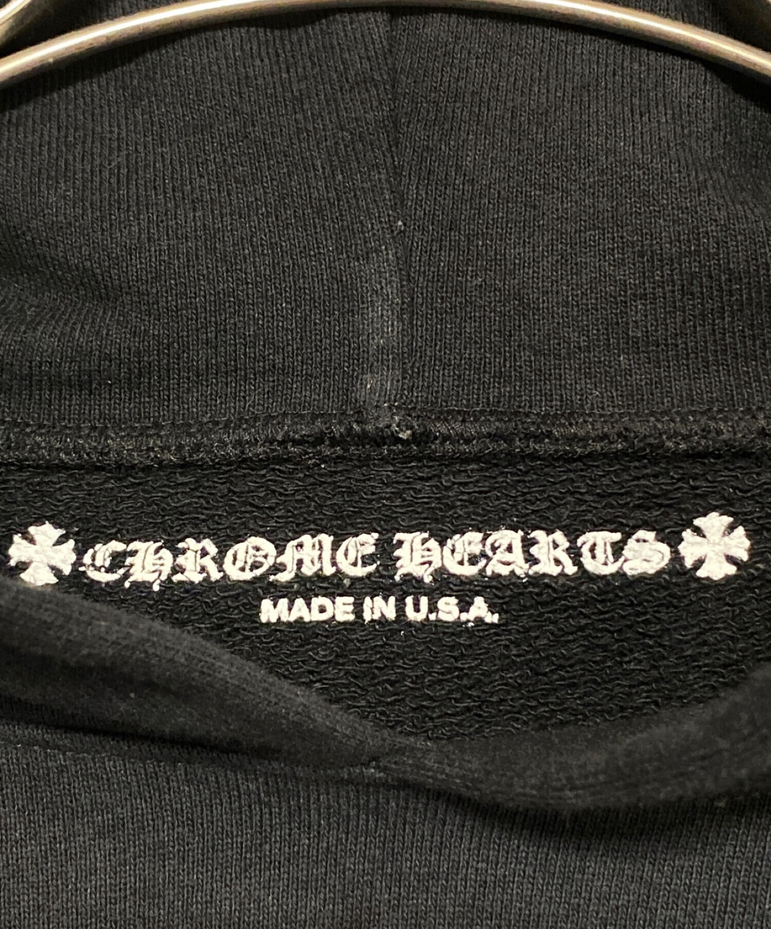 中古・古着通販】CHROME HEARTS (クロムハーツ) MATTY BOY (マッティボーイ) MATTY BOY AMERICA HOODIE  ブラック サイズ:SIZE XL｜ブランド・古着通販 トレファク公式【TREFAC FASHION】スマホサイト