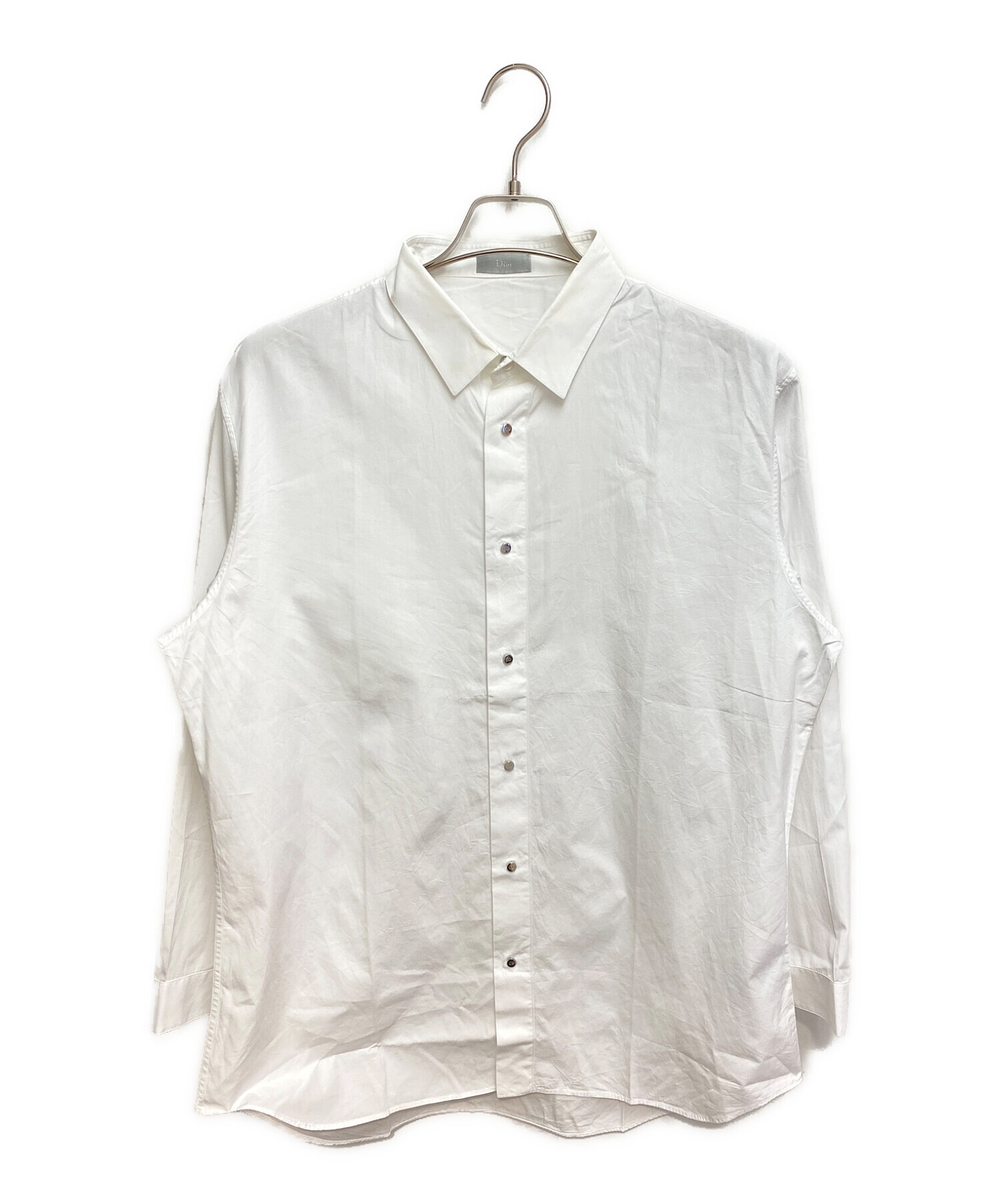 Dior (ディオール) ドレスシャツ ホワイト サイズ:42