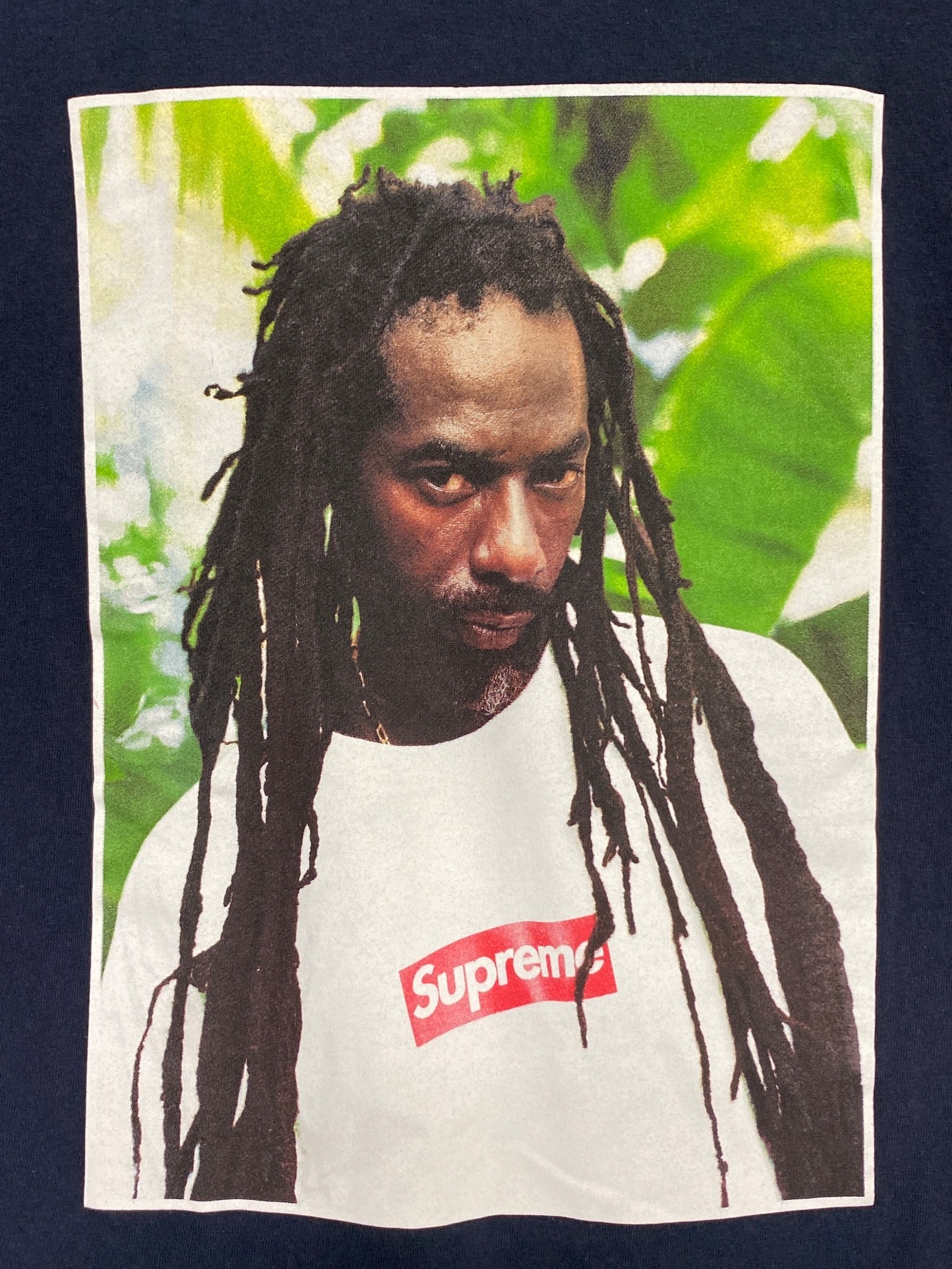 中古・古着通販】SUPREME (シュプリーム) Buju Banton Tee ネイビー