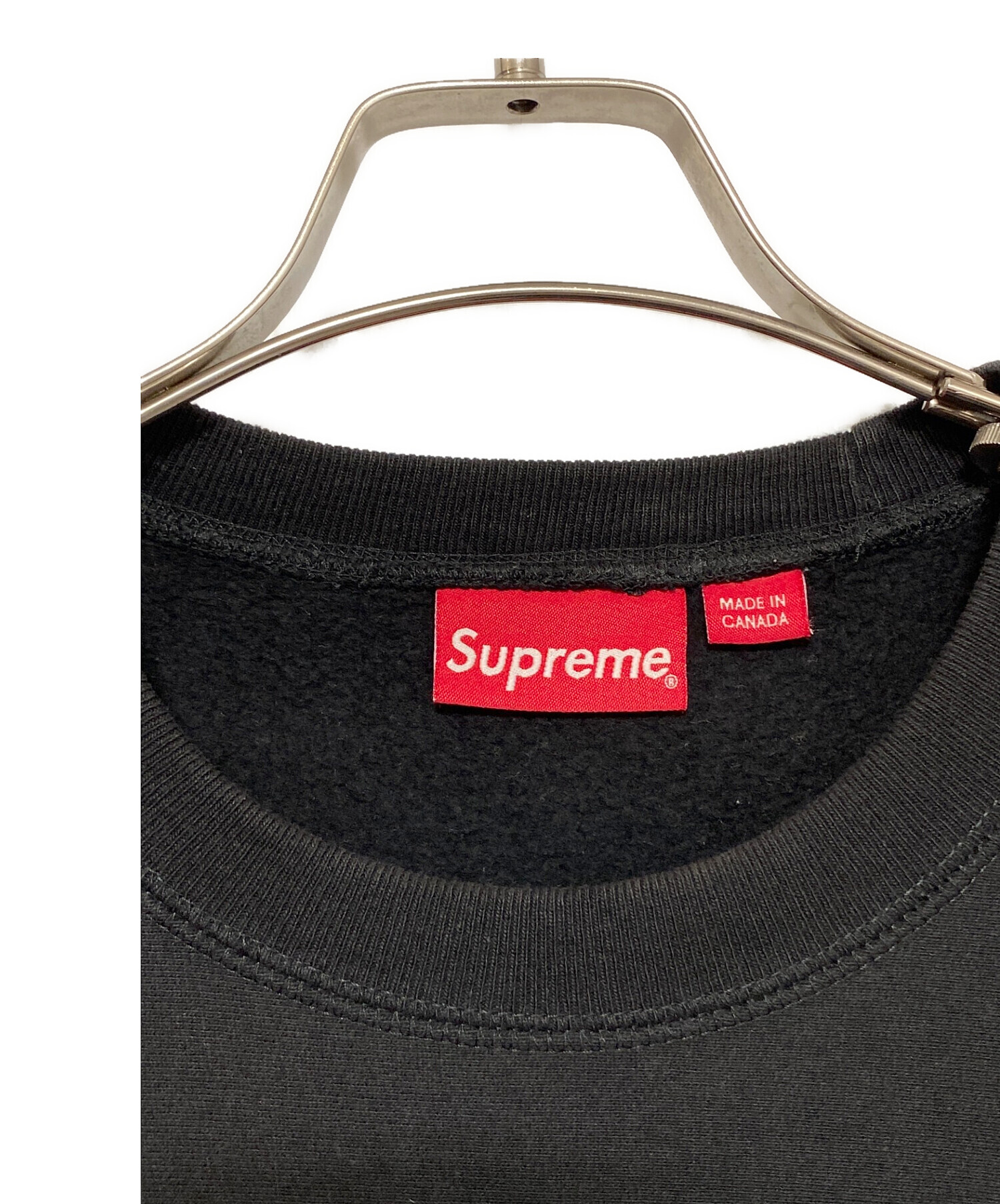 中古・古着通販】SUPREME (シュプリーム) Box Logo Crewneck ブラック