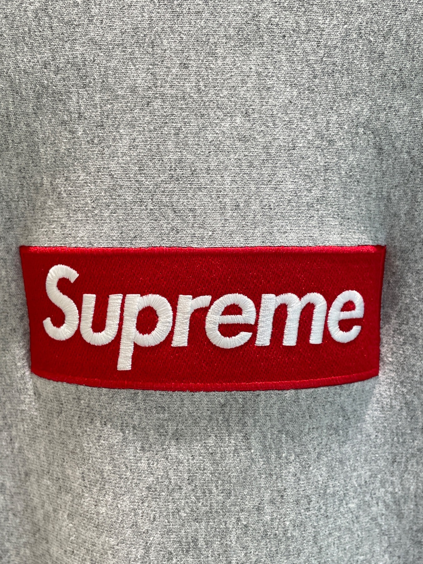 SUPREME (シュプリーム) ボックスロゴスウェット グレー サイズ:S