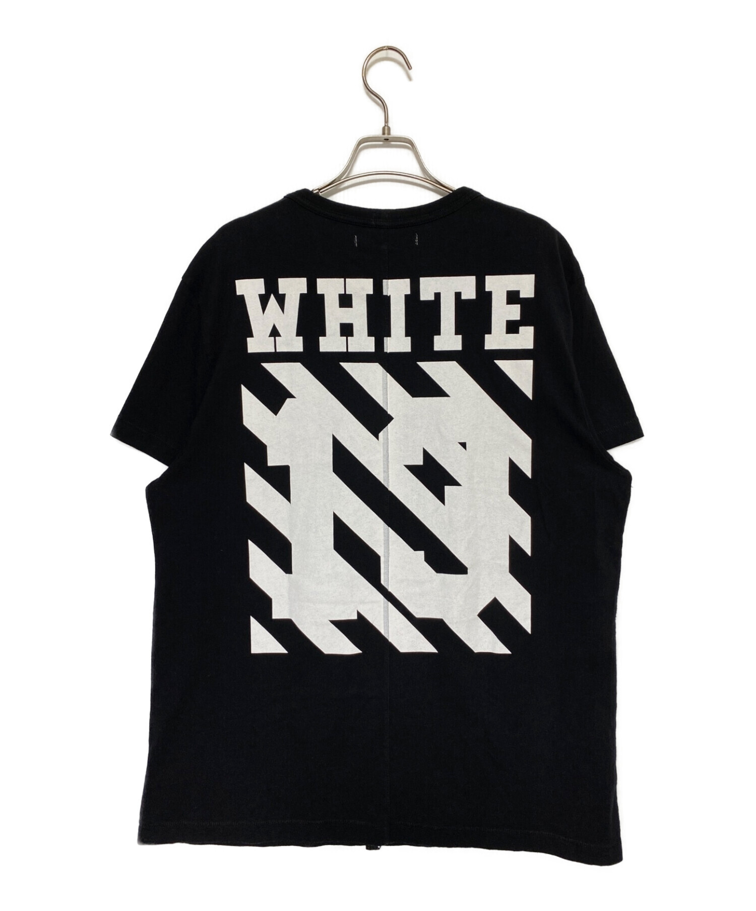 OFFWHITE (オフホワイト) Tシャツ ブラック サイズ:S