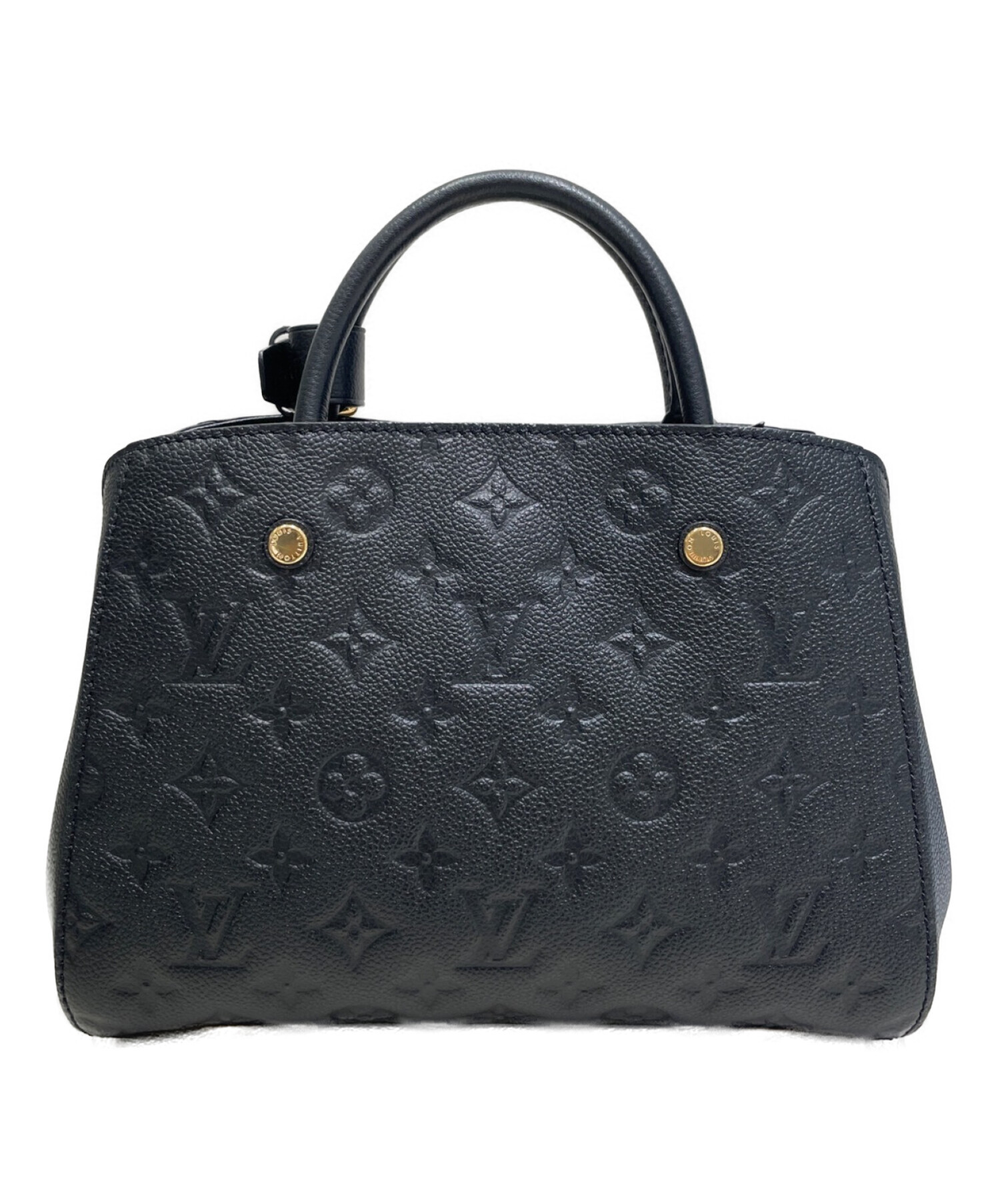 中古・古着通販】LOUIS VUITTON (ルイ ヴィトン) モンテーニュMM ブラック サイズ:MM｜ブランド・古着通販  トレファク公式【TREFAC FASHION】スマホサイト