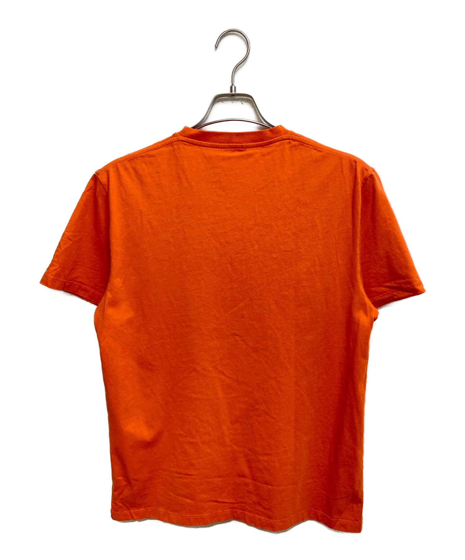 LOEWE (ロエベ) デボスアナグラムTシャツ オレンジ サイズ:S