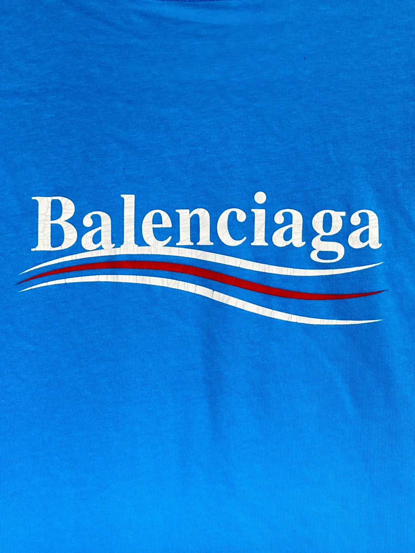 中古・古着通販】BALENCIAGA (バレンシアガ) プリントロゴTシャツ 