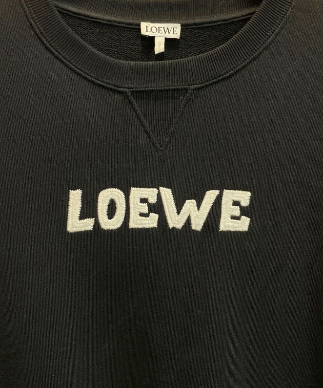 中古・古着通販】LOEWE (ロエベ) エンブロイダリー スウェットシャツ