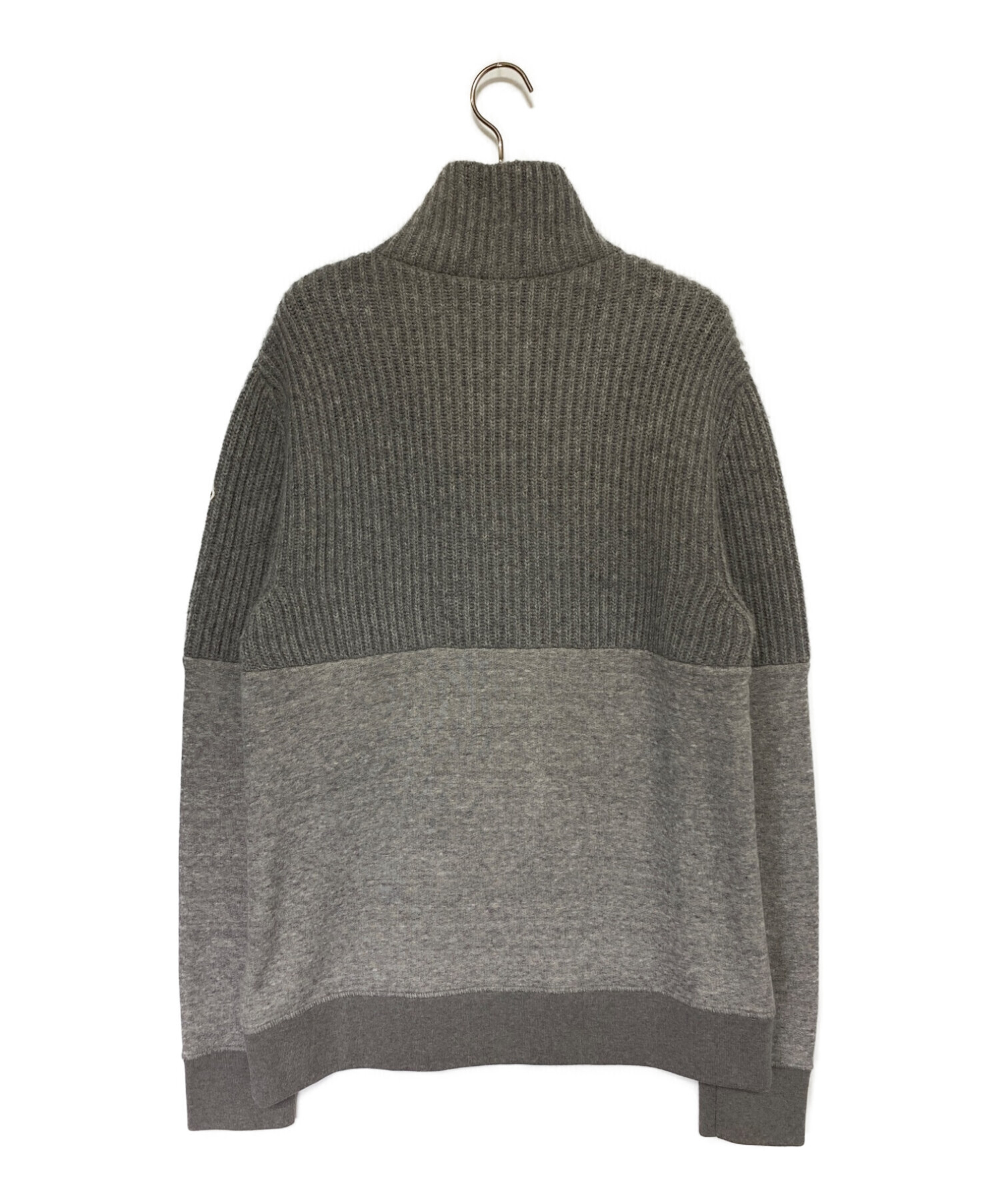 中古・古着通販】MONCLER (モンクレール) MAGLIONE TRICOT グレー