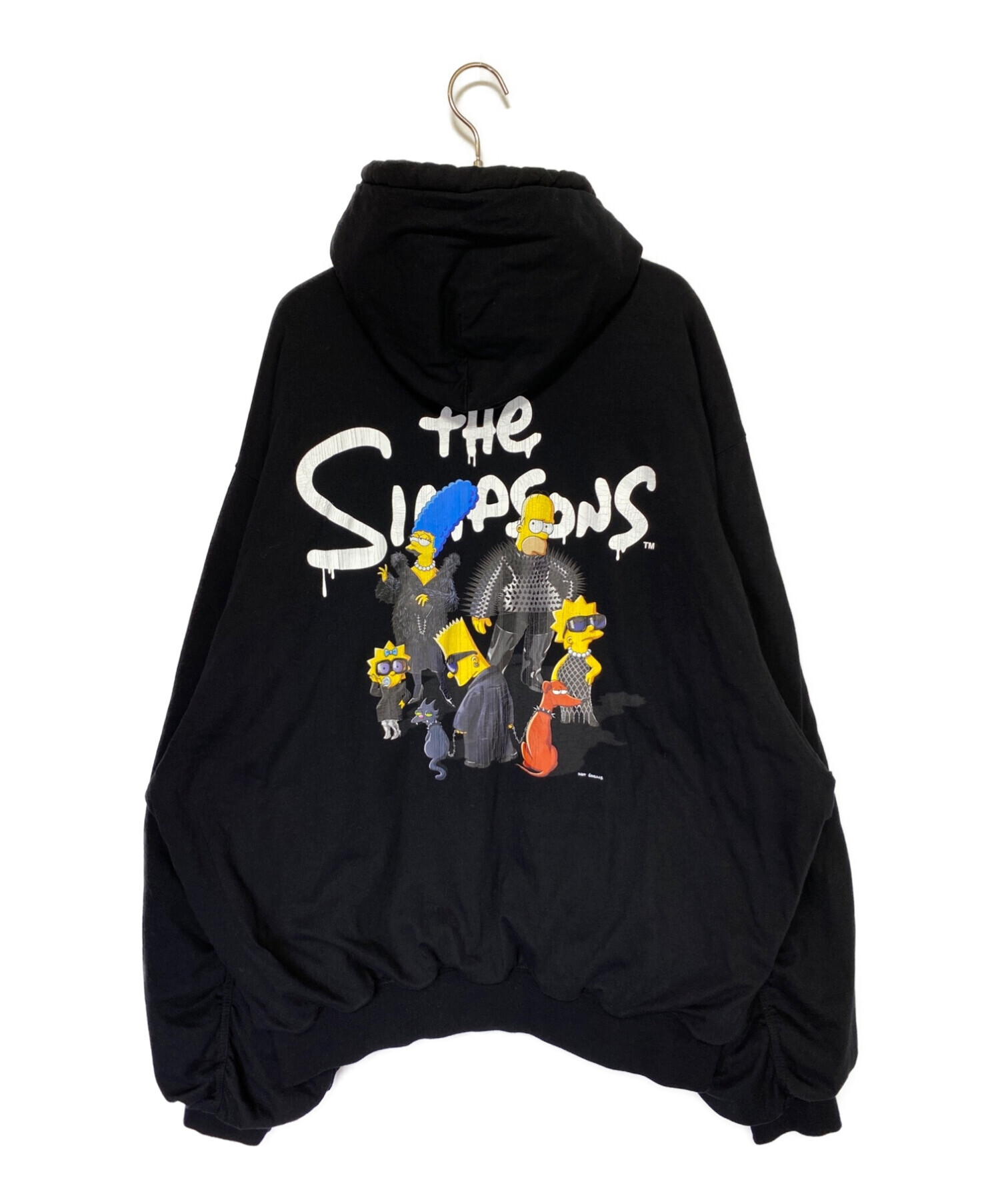 BALENCIAGA (バレンシアガ) The Simpsons (ザ シンプソンズ) The Simpsons Bomber Jacket ブラック  サイズ:S