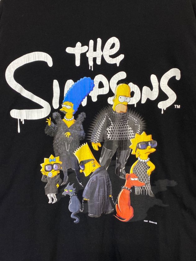 BALENCIAGA (バレンシアガ) The Simpsons (ザ シンプソンズ) The Simpsons Bomber Jacket ブラック  サイズ:S