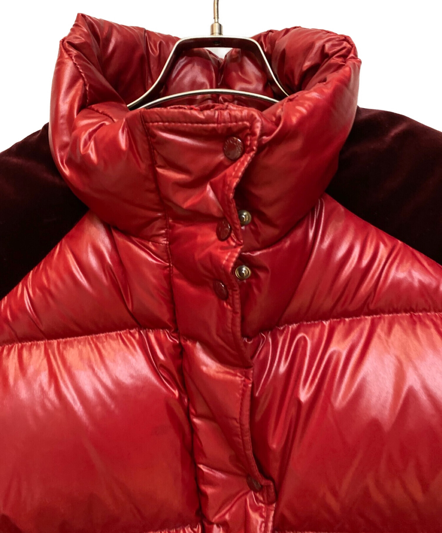 MONCLER (モンクレール) ‘CHOUETTE’ QUILTED DOWN JACKET(シュエットダウンジャケット) レッド サイズ:3