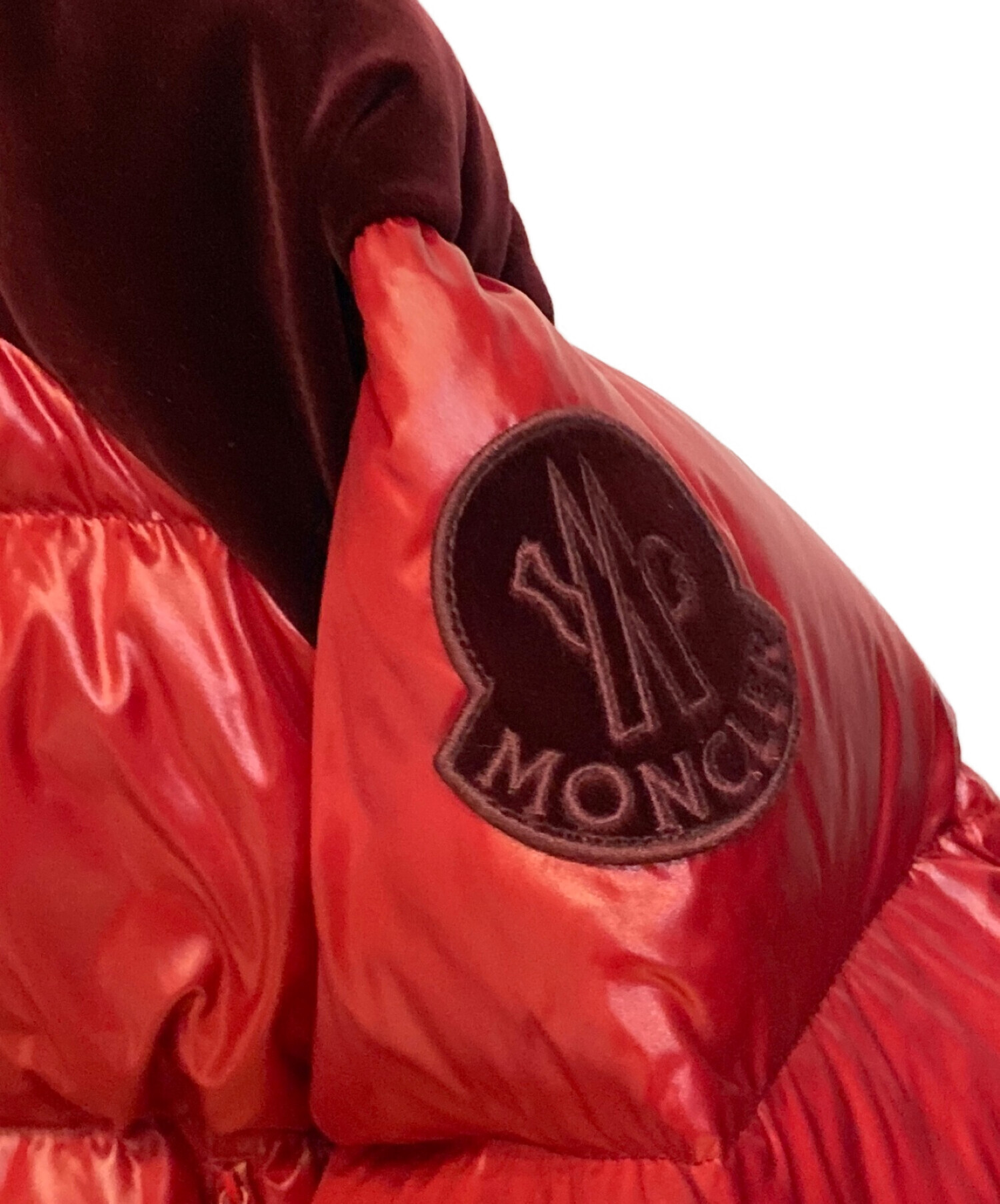 MONCLER (モンクレール) ‘CHOUETTE’ QUILTED DOWN JACKET(シュエットダウンジャケット) レッド サイズ:3