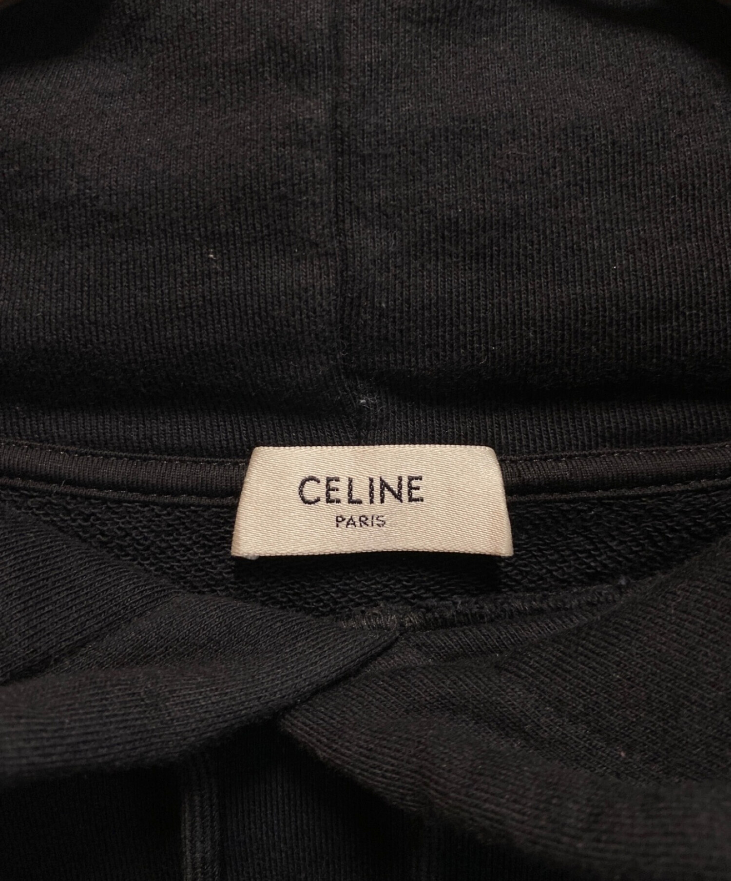 中古・古着通販】CELINE (セリーヌ) ロゴプルオーバーパーカー