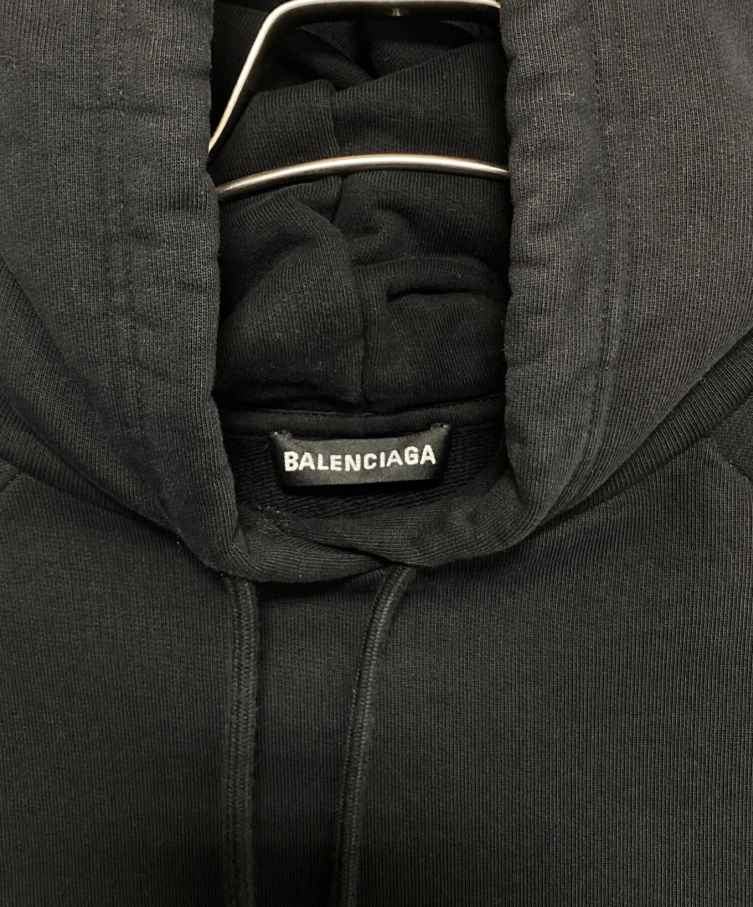 中古・古着通販】BALENCIAGA (バレンシアガ) ロゴプルオーバーパーカー